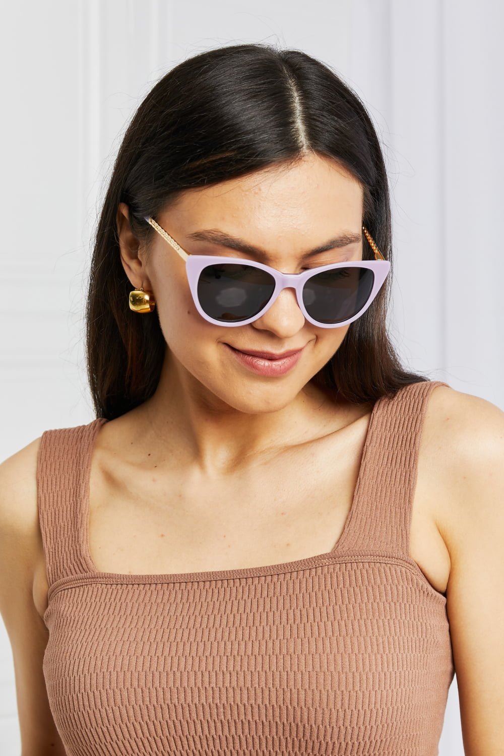 Cat - Eye Acetate Frame Sunglasses - R - DRESS