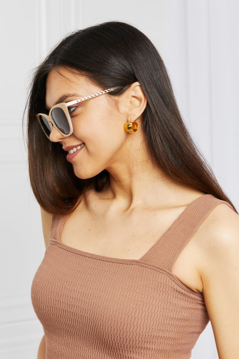Cat - Eye Acetate Frame Sunglasses - R - DRESS