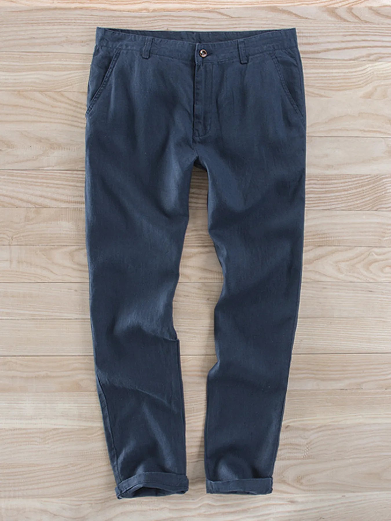 Men's Casual Pocketed Pants - R - DRESS