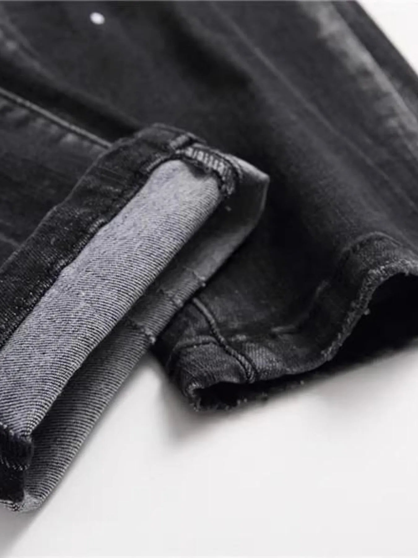 Men's Distressed Jeans - R - DRESS