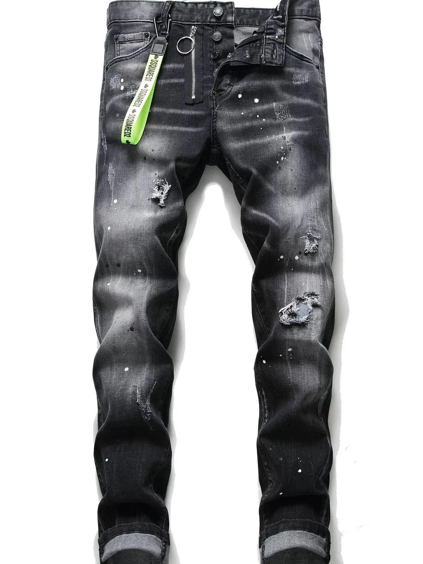 Men's Distressed Jeans - R - DRESS