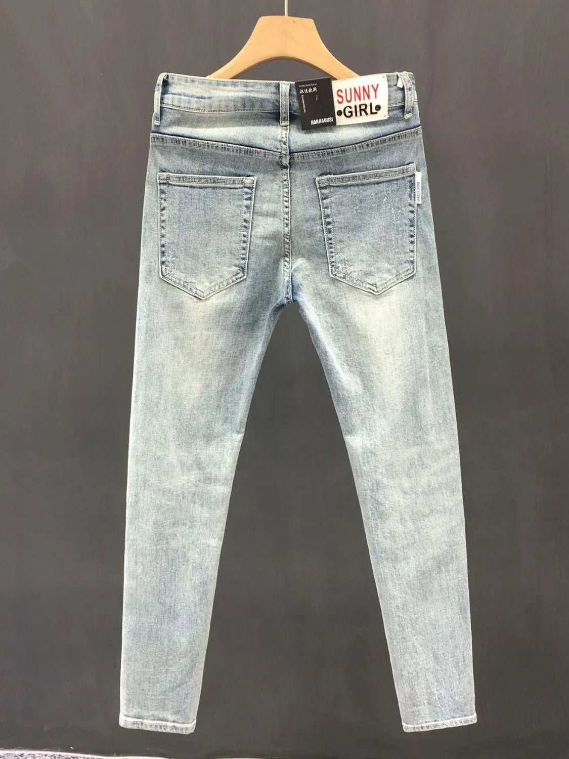 Men's Distressed Skinny Jeans - R - DRESS