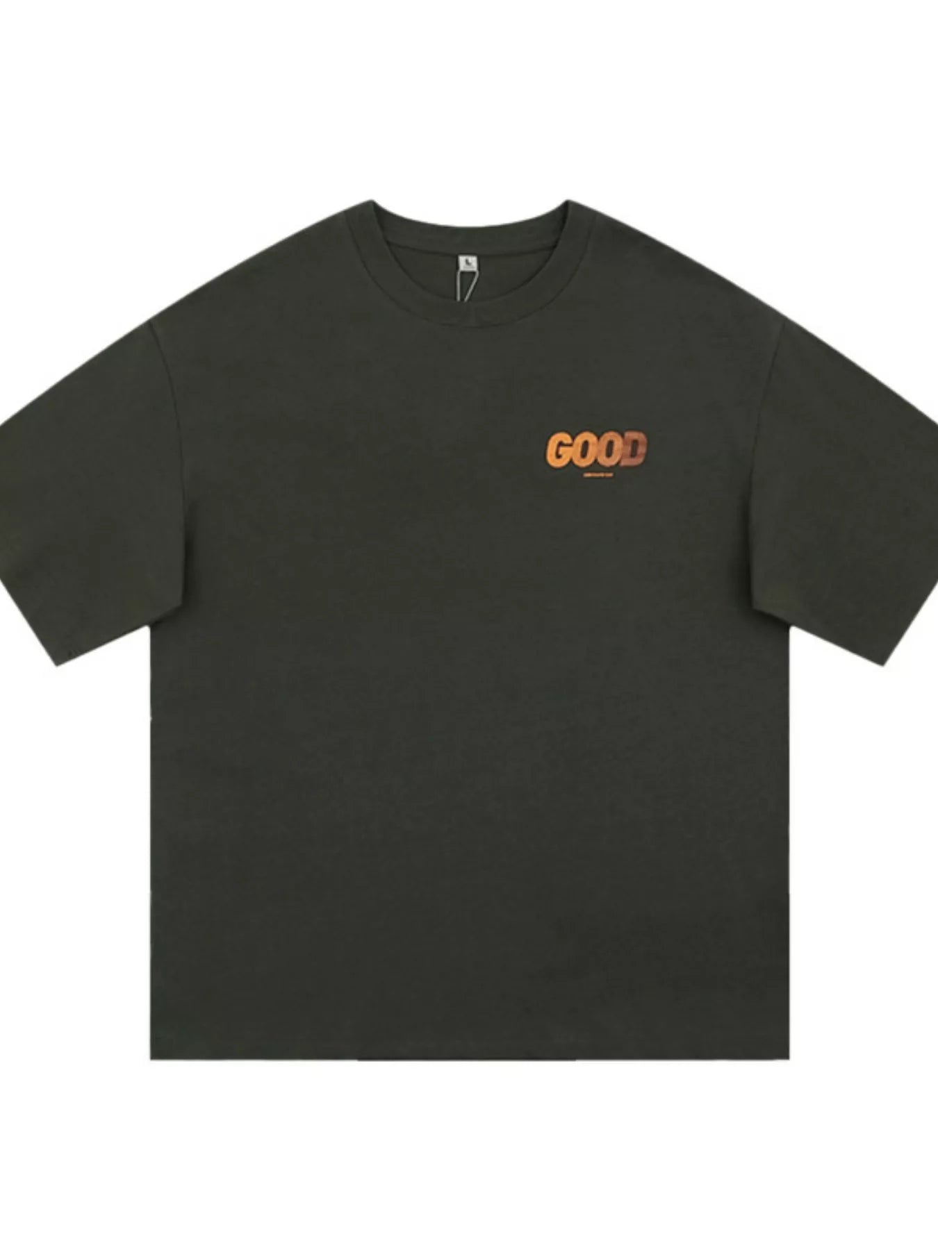 Men's Plus Size Round Neck Short Sleeve T-Shirt - R - DRESS