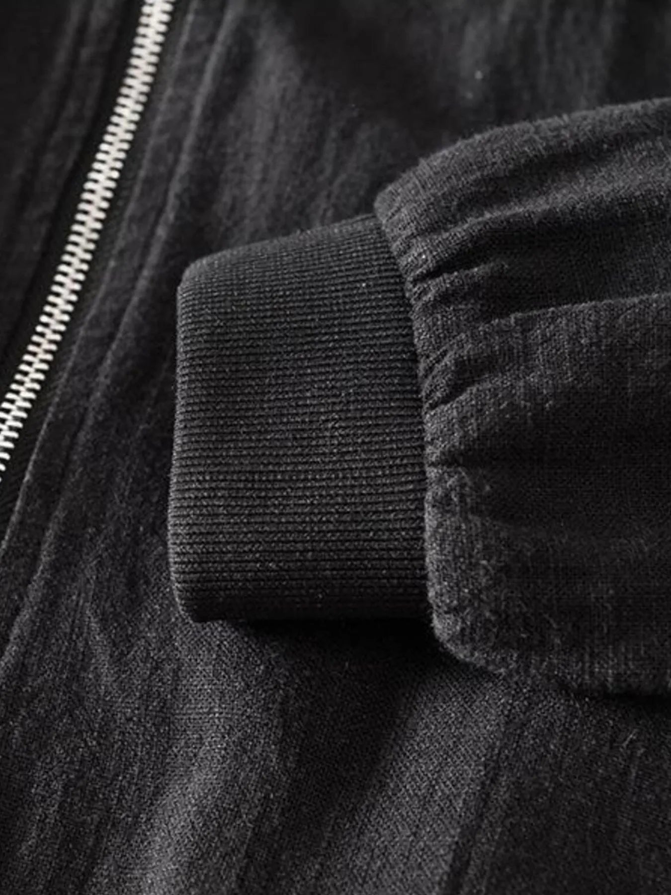 Men's Plus Size Zip Up Long Sleeve Jacket - R - DRESS