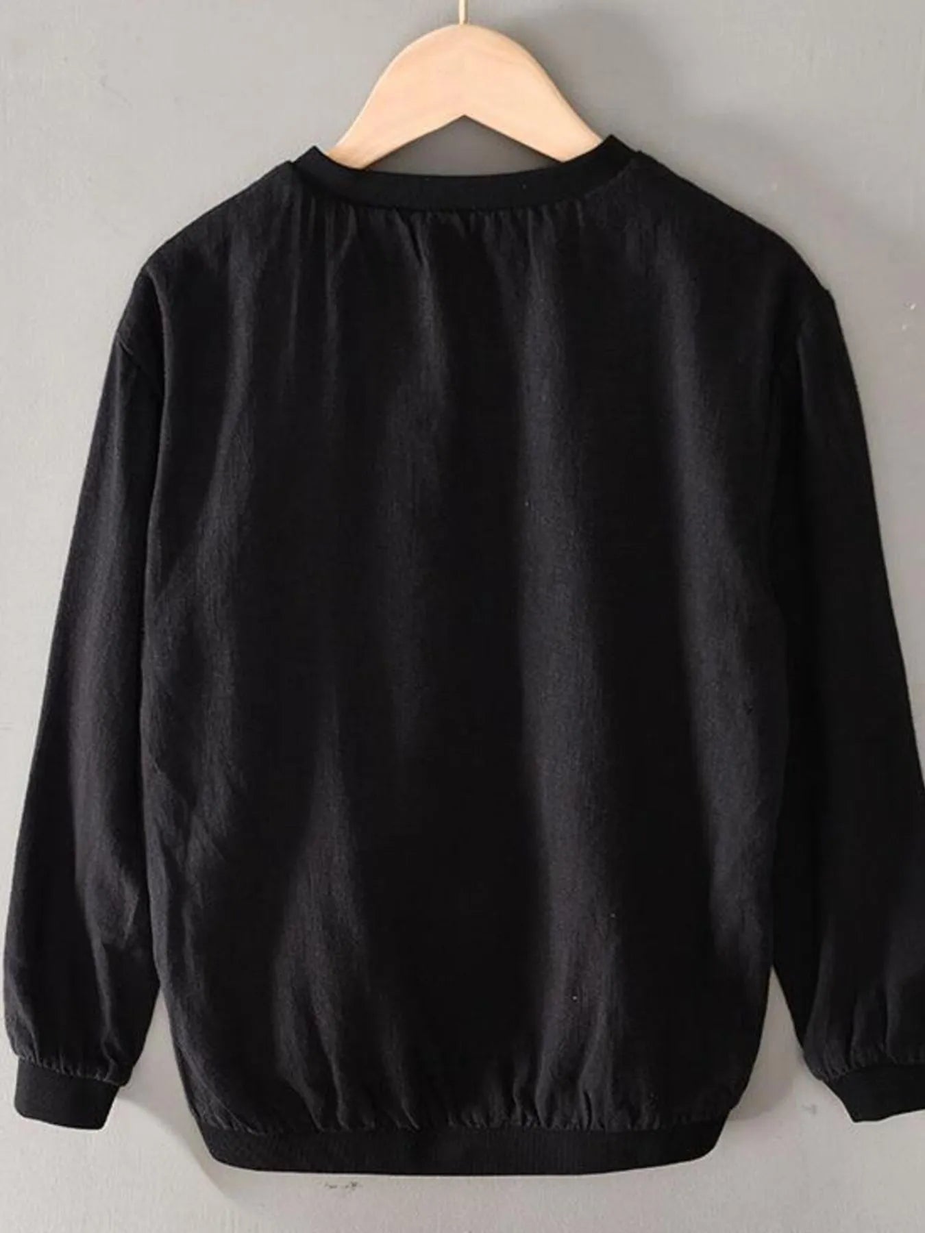 Men's Plus Size Zip Up Long Sleeve Jacket - R - DRESS