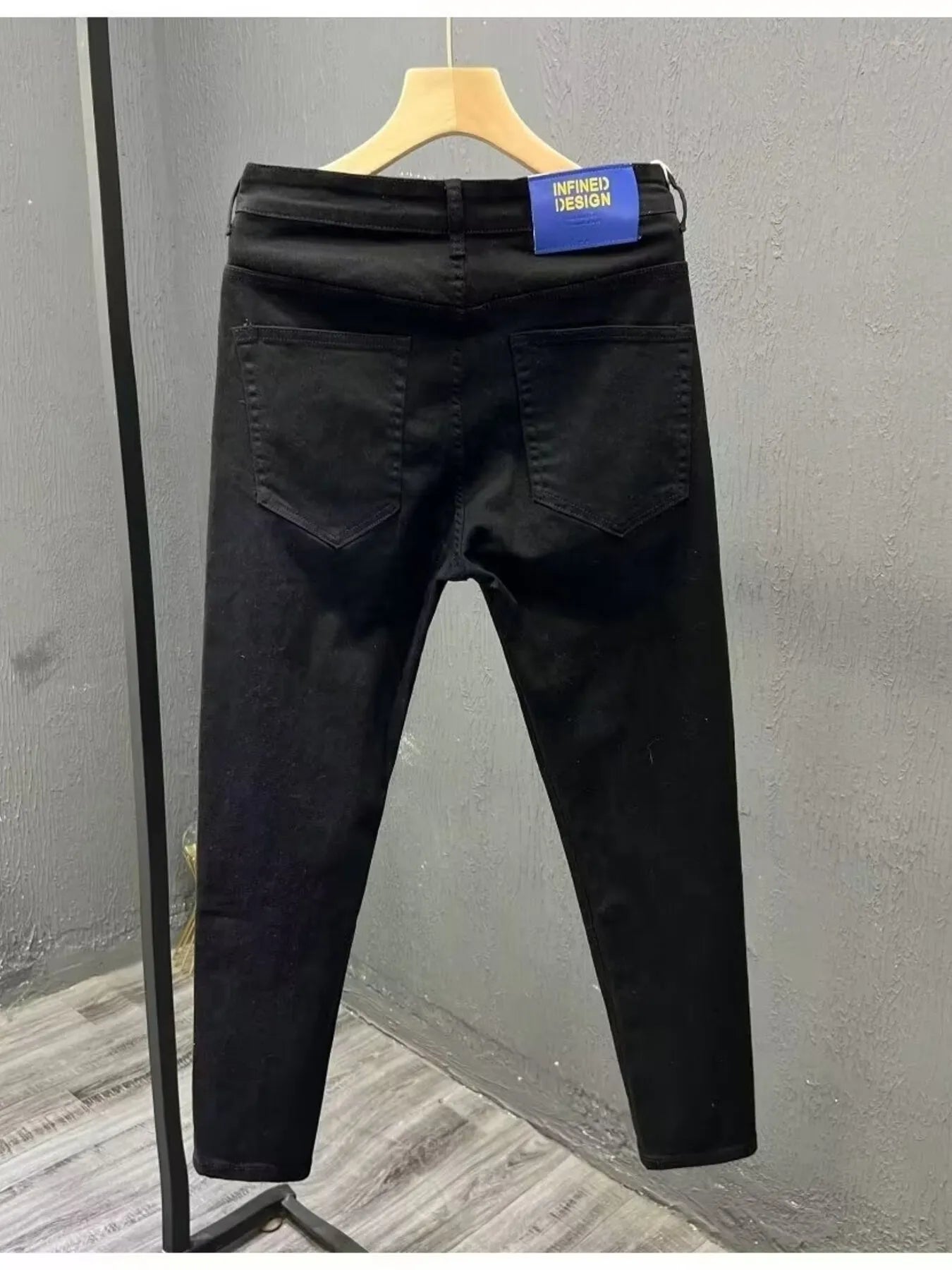Men's Pocketed Slim Fit Jeans - R - DRESS