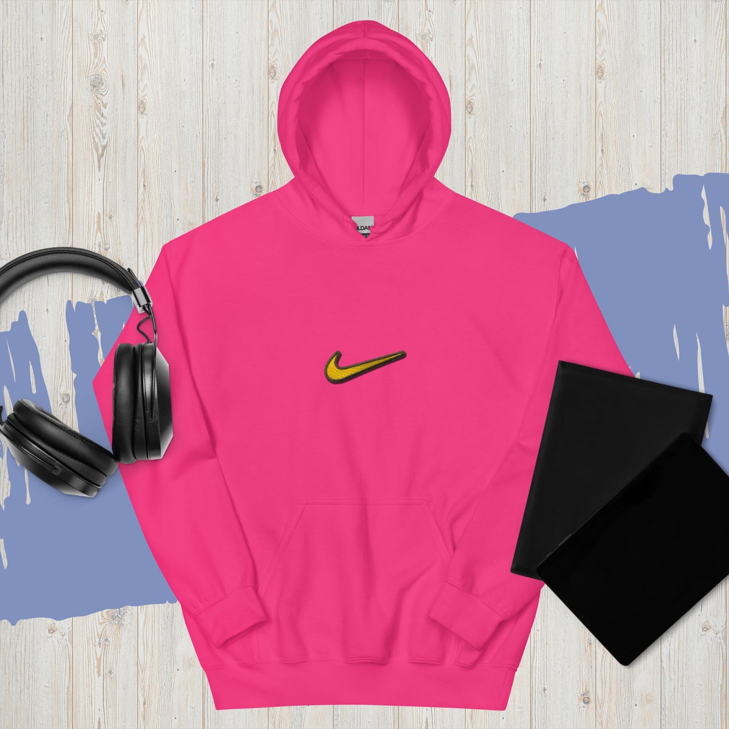 Unisex Hoodie With Nike Logo - R - DRESS