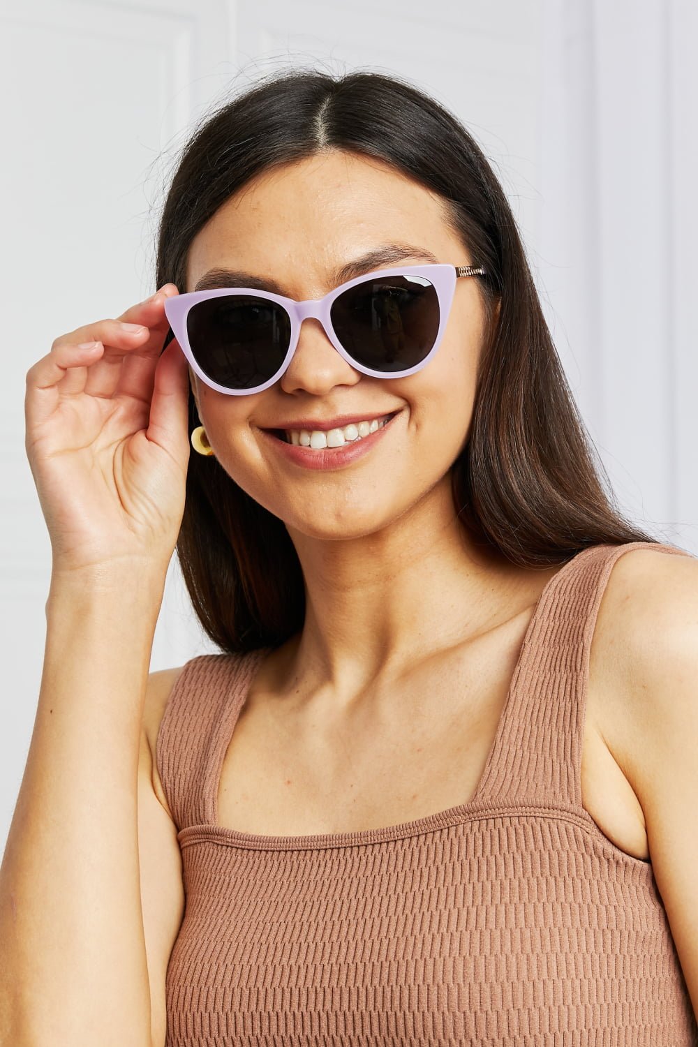 Cat - Eye Acetate Frame Sunglasses - R - DRESS