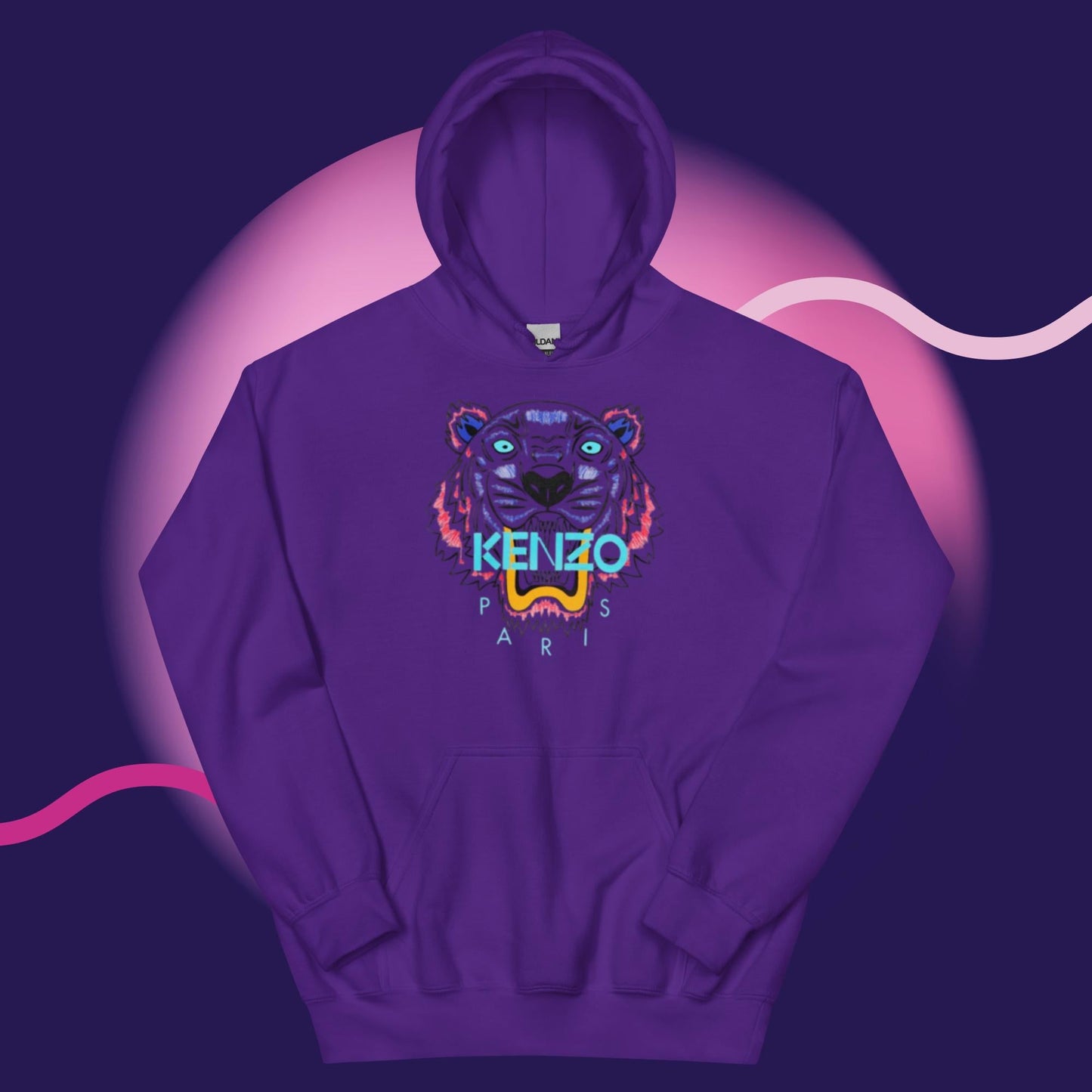 Kenzo Unisex Hoodie - R - DRESS