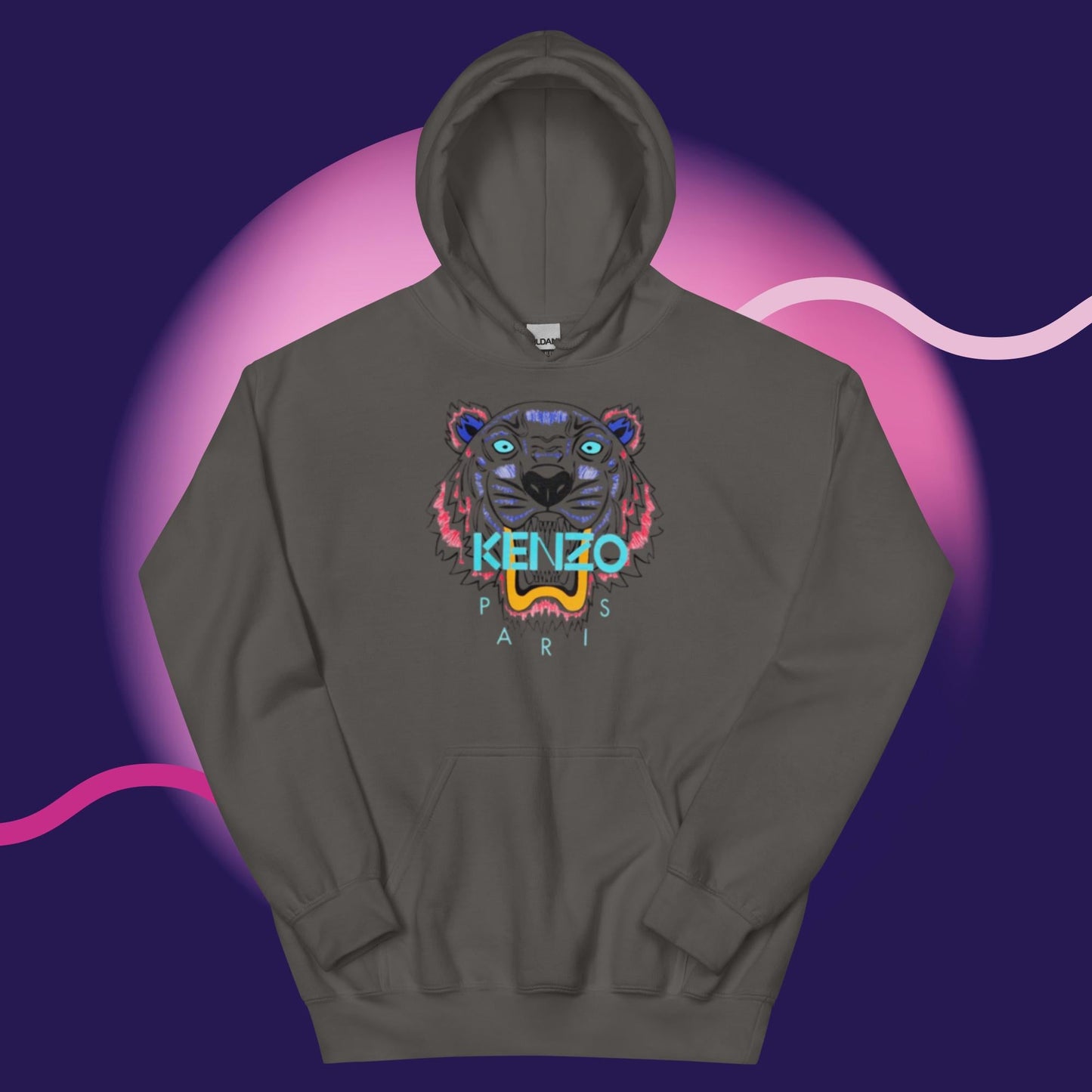 Kenzo Unisex Hoodie - R - DRESS
