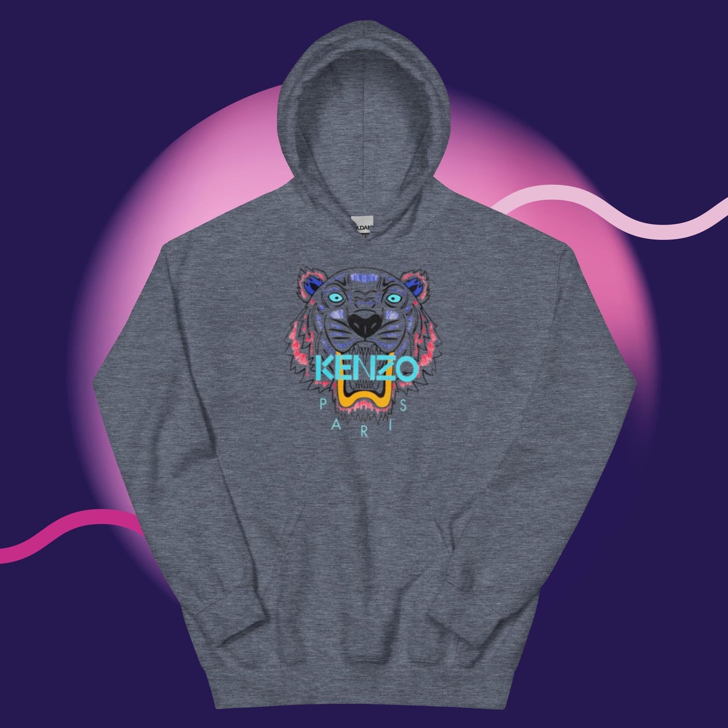Kenzo Unisex Hoodie - R - DRESS