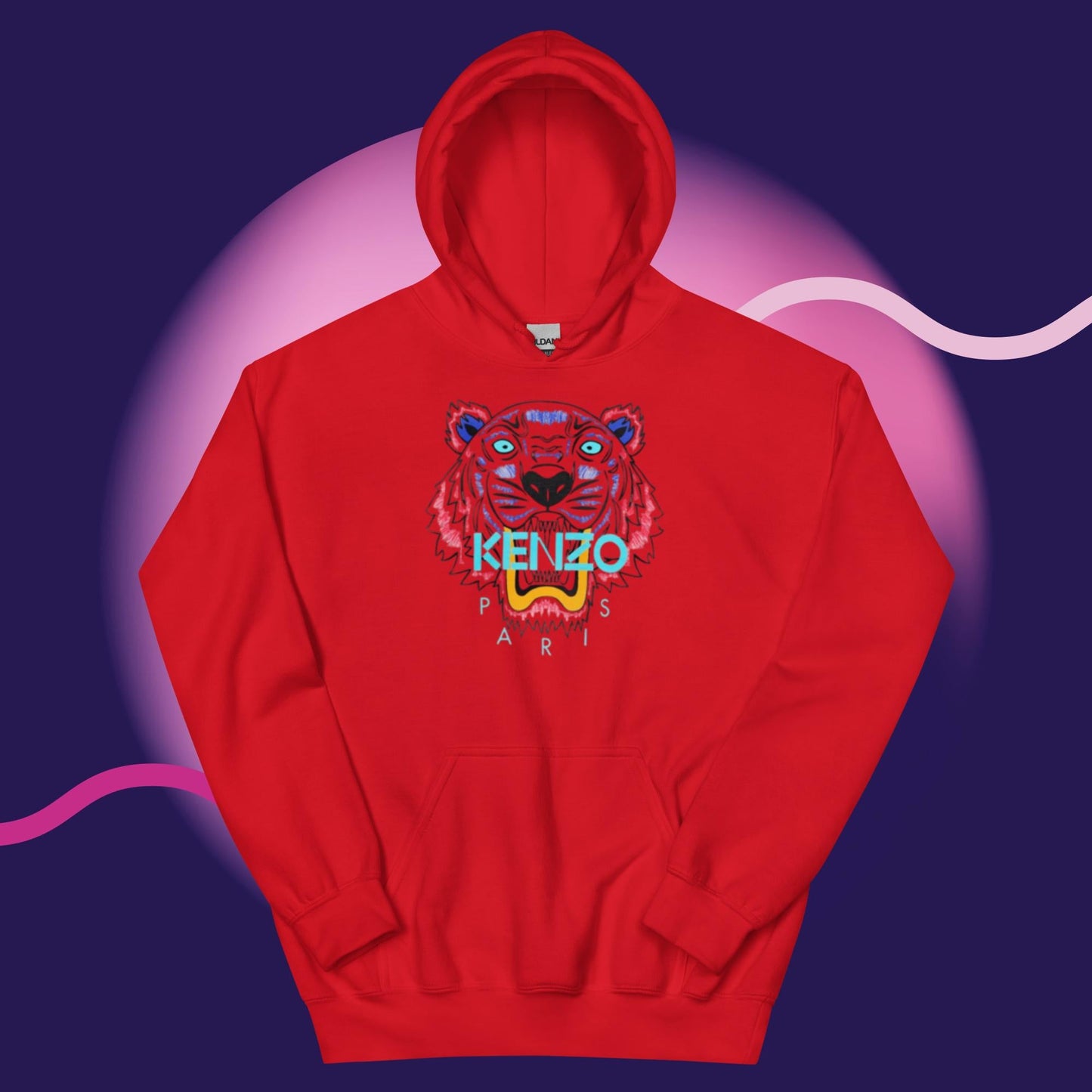 Kenzo Unisex Hoodie - R - DRESS
