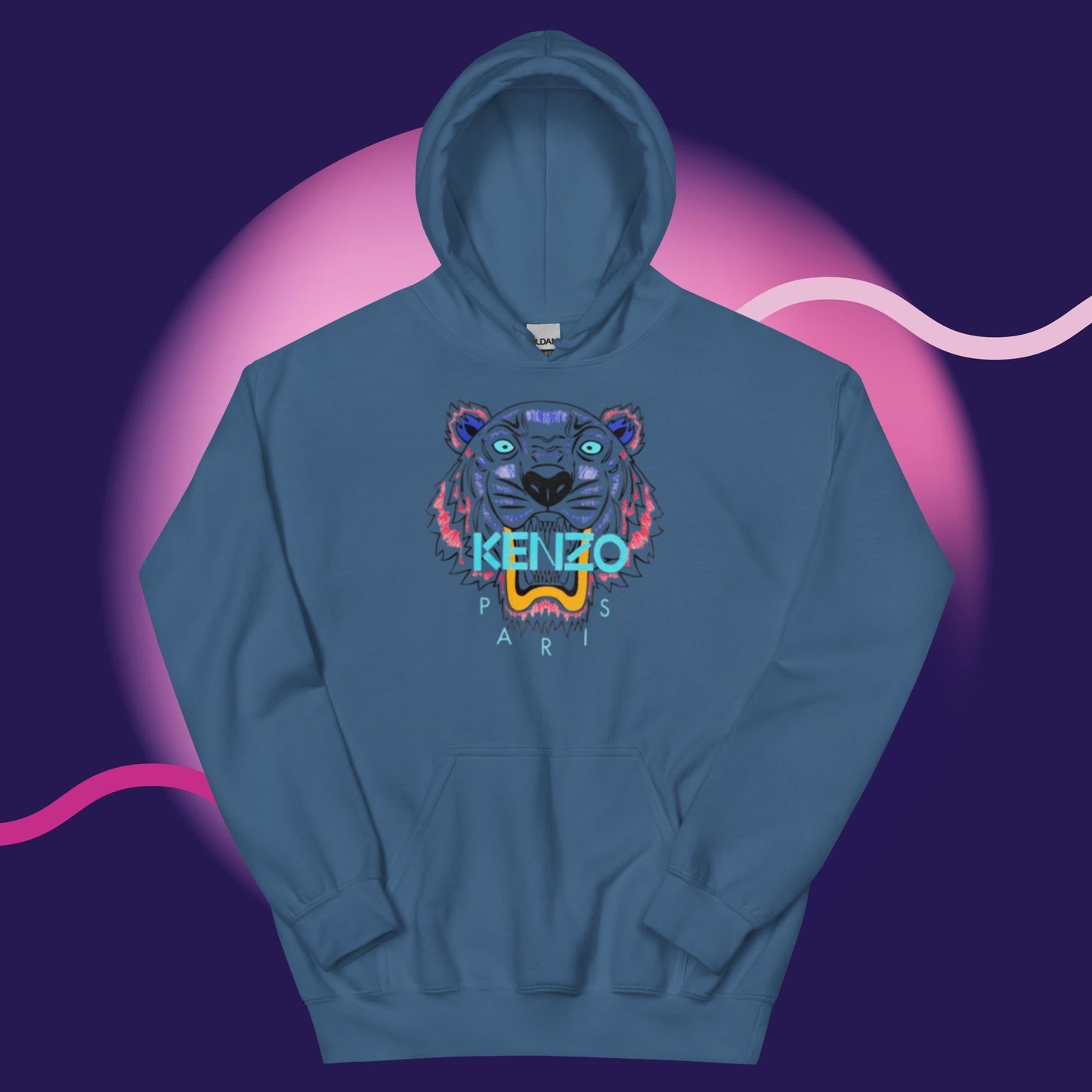 Kenzo Unisex Hoodie - R - DRESS