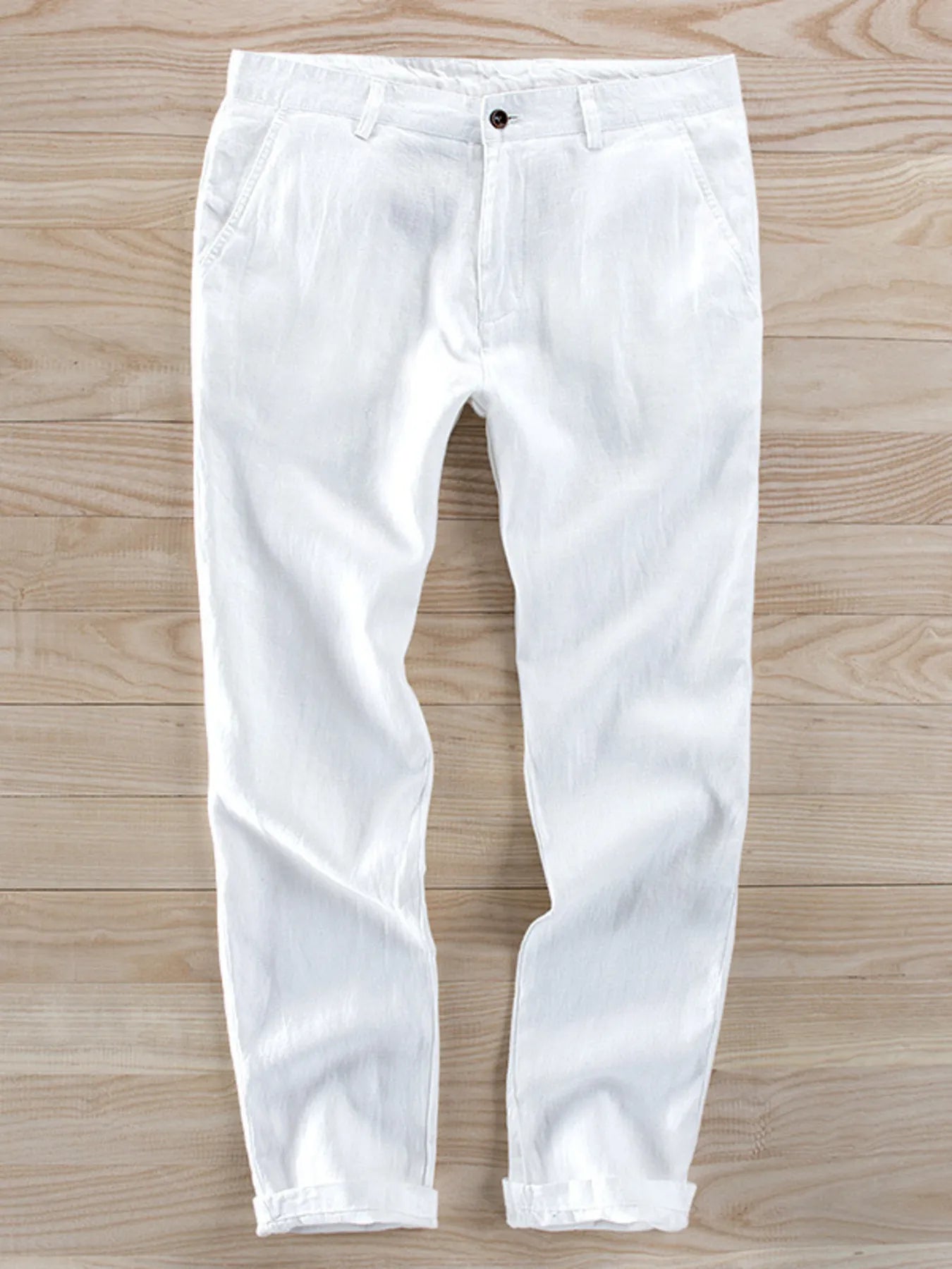 Men's Casual Pocketed Pants - R - DRESS