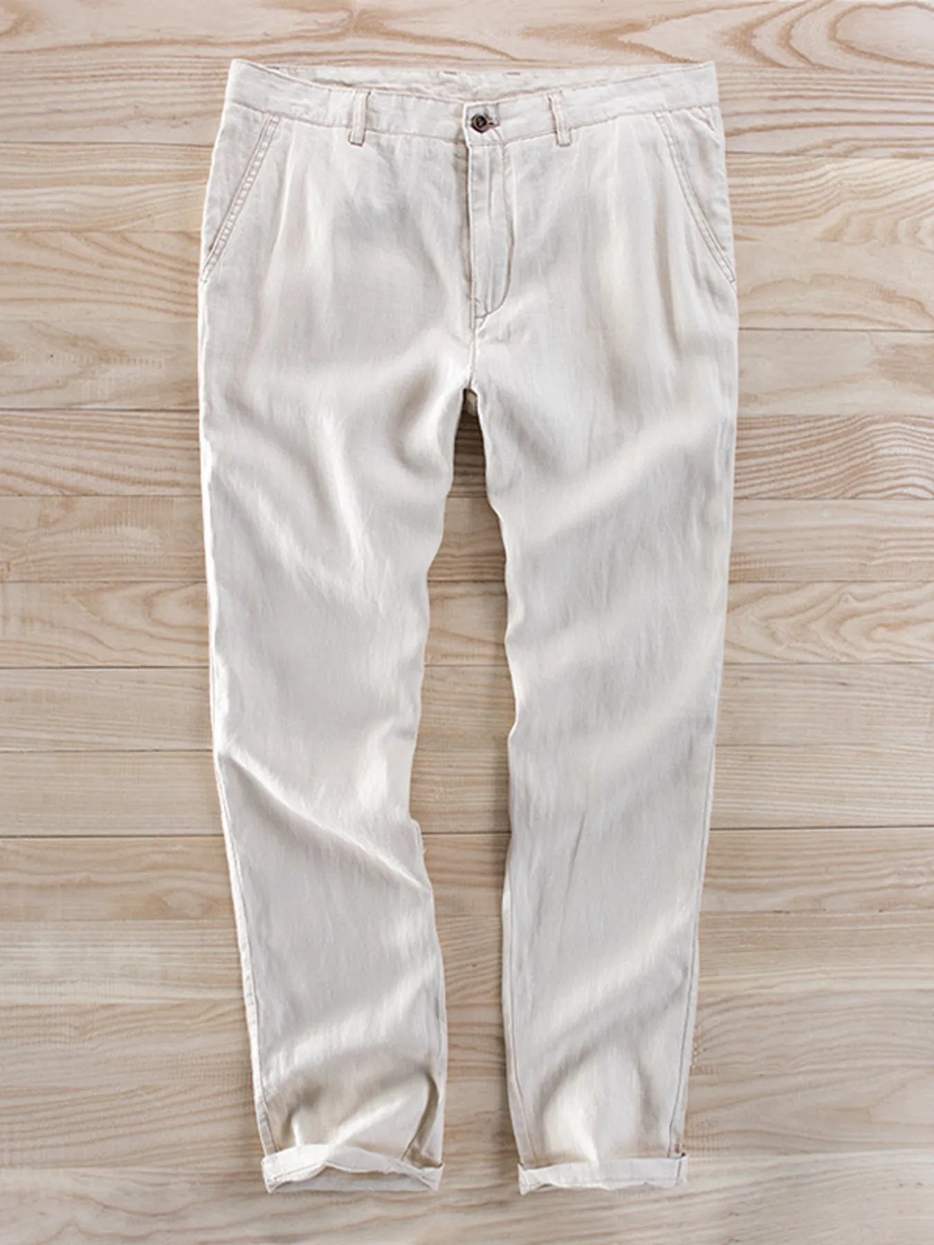 Men's Casual Pocketed Pants - R - DRESS