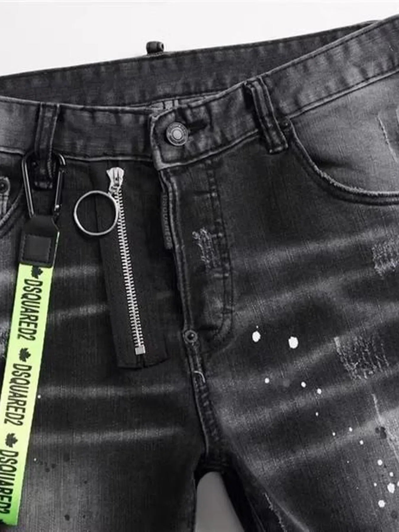 Men's Distressed Jeans - R - DRESS
