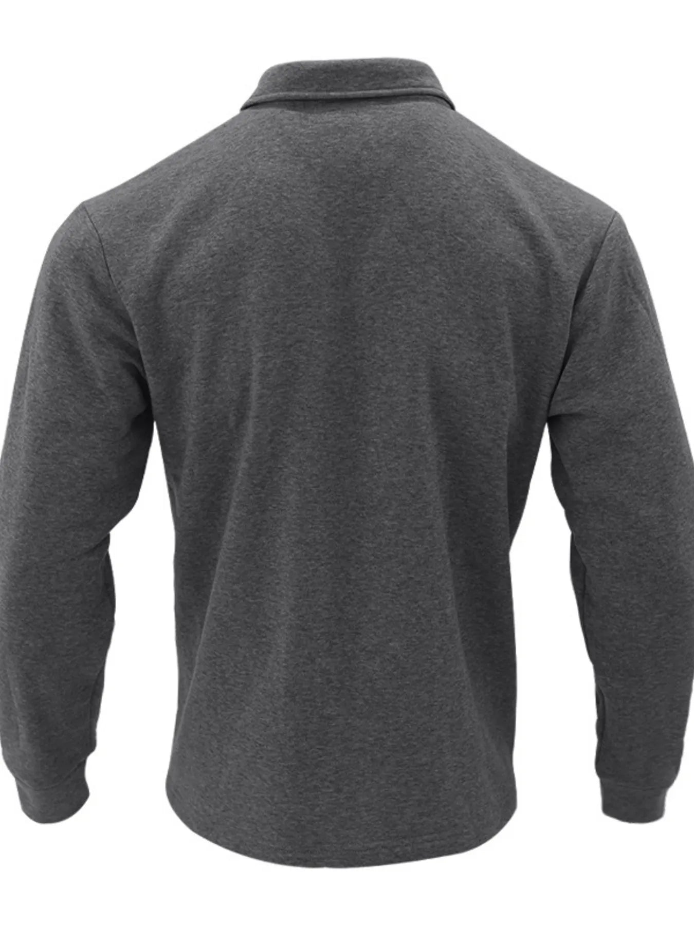 Men's Full Size Button Up Long Sleeve Jacket Plus Size - R - DRESS
