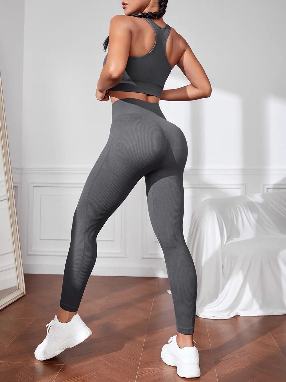 Sport Tank and Leggings Set - R - DRESS