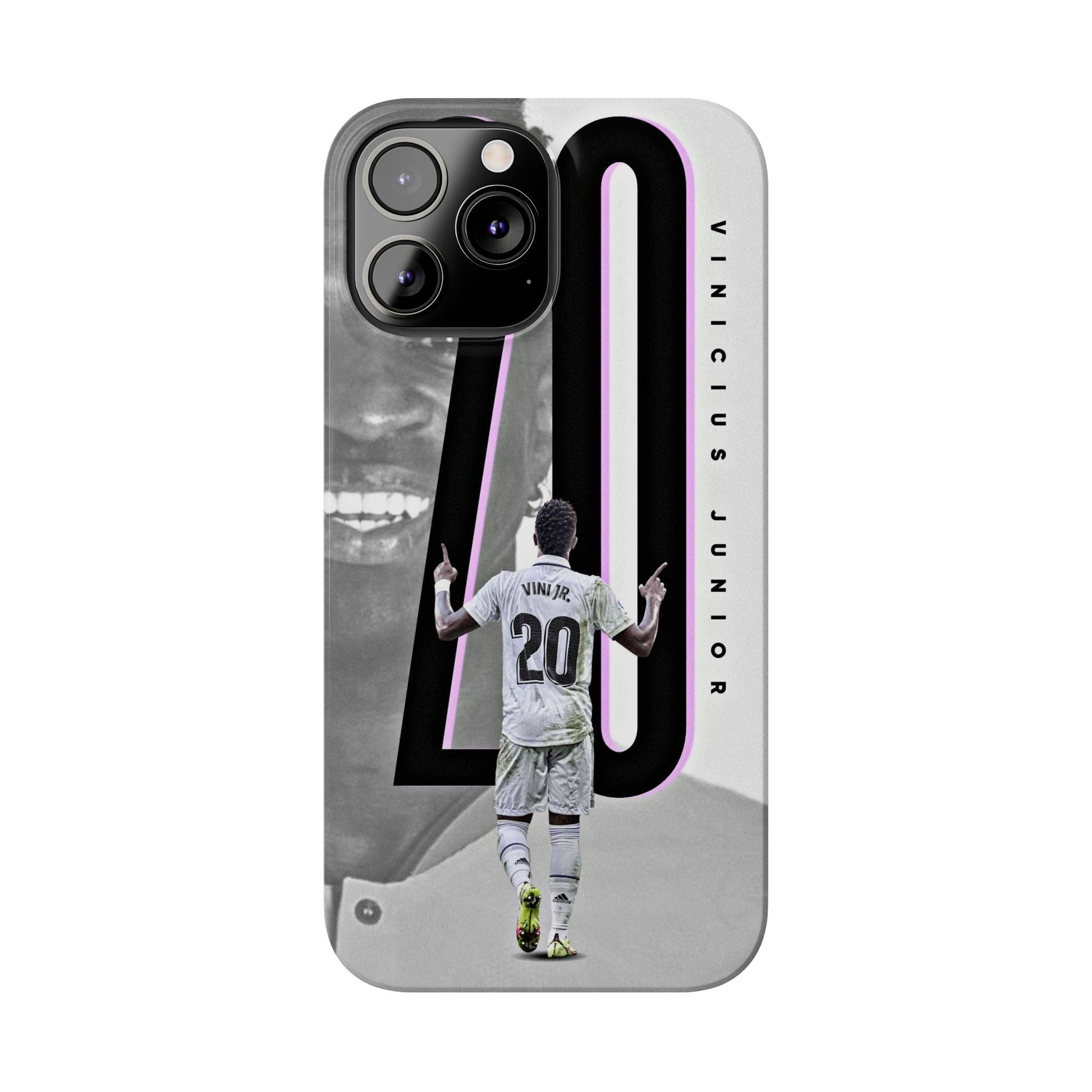 Vinicius Junior Slim Phone Case, Soccer Fan Accessory, Personalized Gift, Sports Merchandise, Unique Phone Cover - R - DRESS