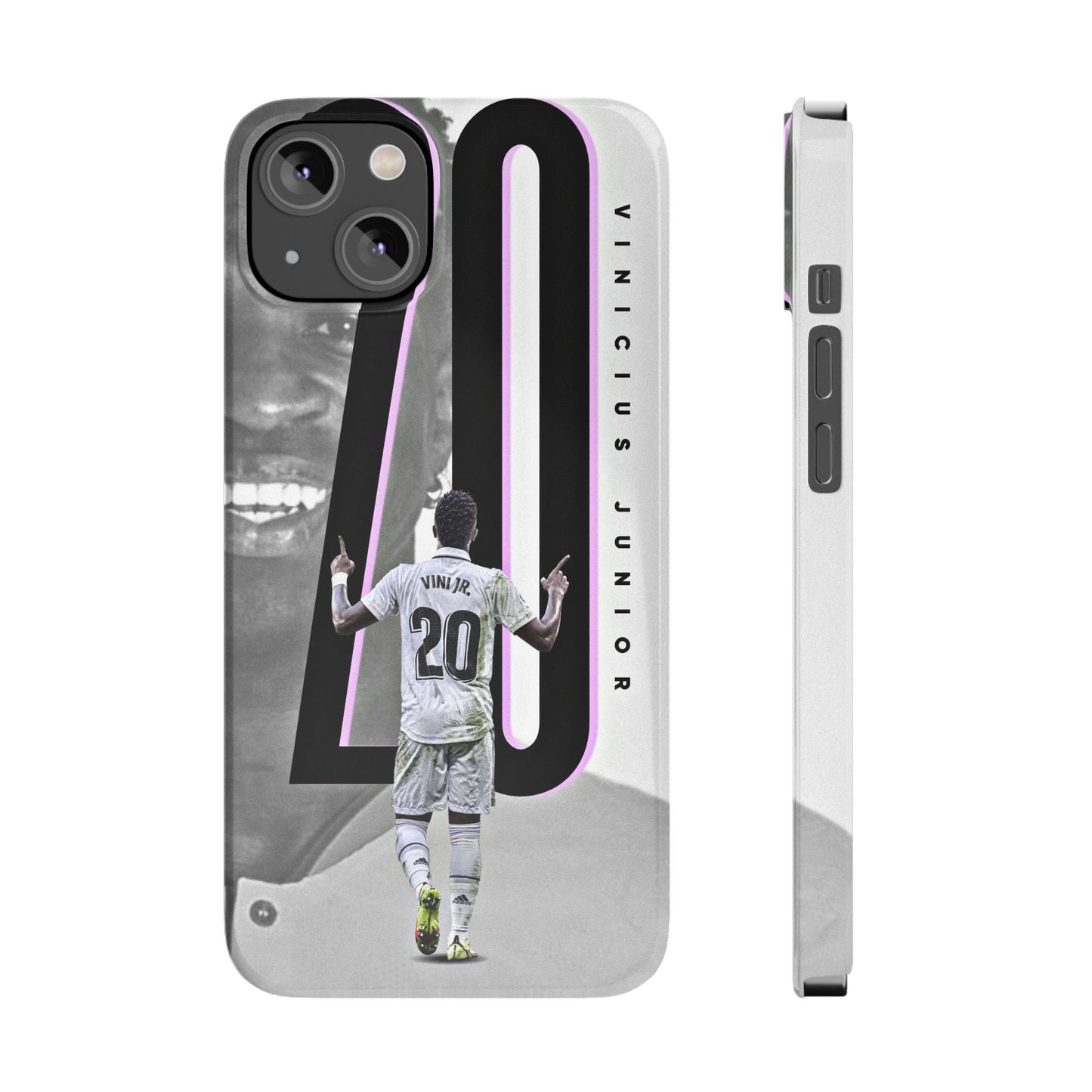Vinicius Junior Slim Phone Case, Soccer Fan Accessory, Personalized Gift, Sports Merchandise, Unique Phone Cover - R - DRESS