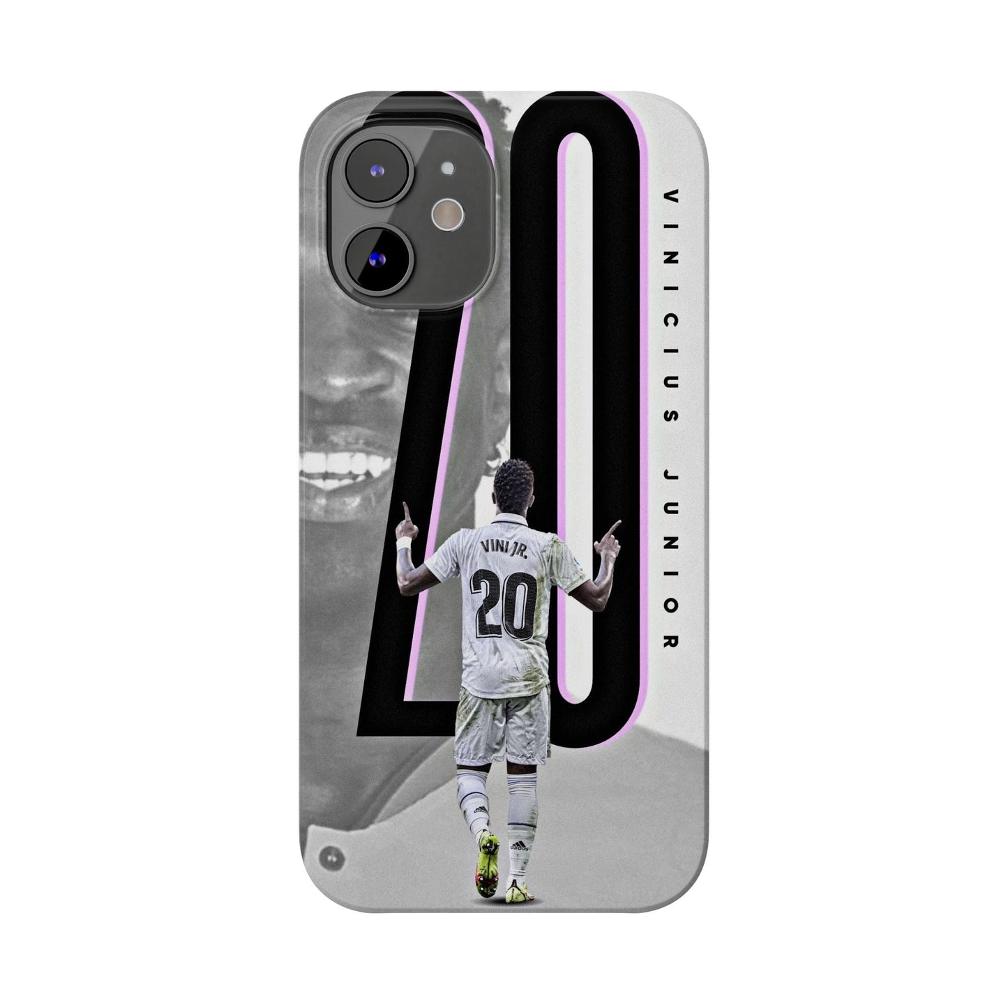 Vinicius Junior Slim Phone Case, Soccer Fan Accessory, Personalized Gift, Sports Merchandise, Unique Phone Cover - R - DRESS