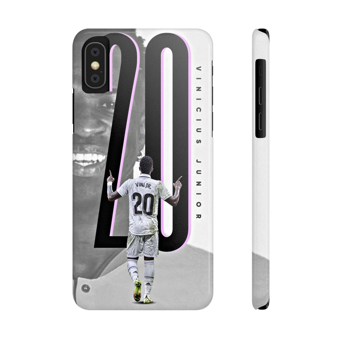 Vinicius Junior Slim Phone Case, Soccer Fan Accessory, Personalized Gift, Sports Merchandise, Unique Phone Cover - R - DRESS
