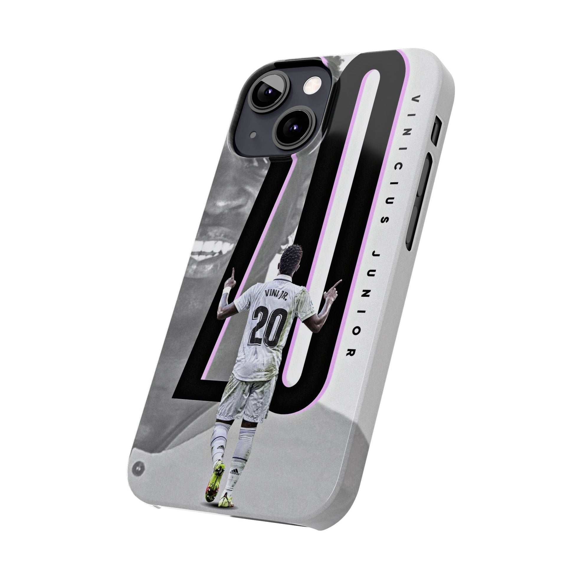 Vinicius Junior Slim Phone Case, Soccer Fan Accessory, Personalized Gift, Sports Merchandise, Unique Phone Cover - R - DRESS