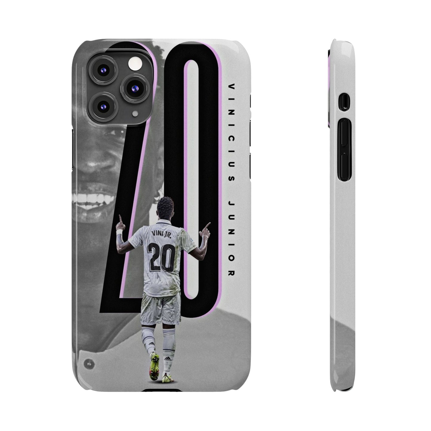 Vinicius Junior Slim Phone Case, Soccer Fan Accessory, Personalized Gift, Sports Merchandise, Unique Phone Cover - R - DRESS