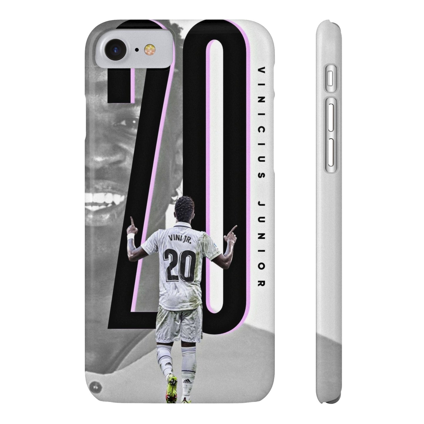 Vinicius Junior Slim Phone Case, Soccer Fan Accessory, Personalized Gift, Sports Merchandise, Unique Phone Cover - R - DRESS