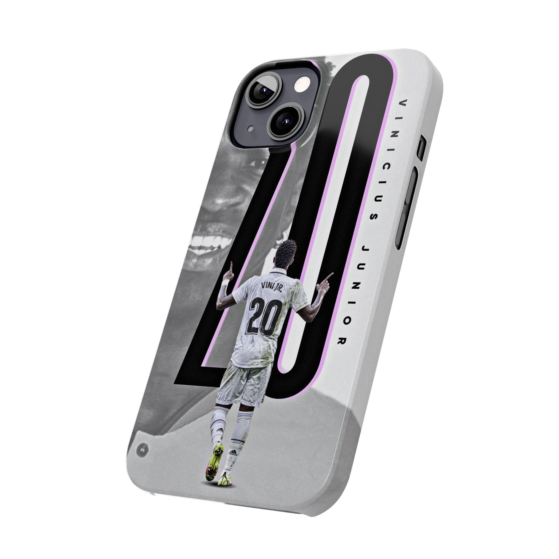 Vinicius Junior Slim Phone Case, Soccer Fan Accessory, Personalized Gift, Sports Merchandise, Unique Phone Cover - R - DRESS