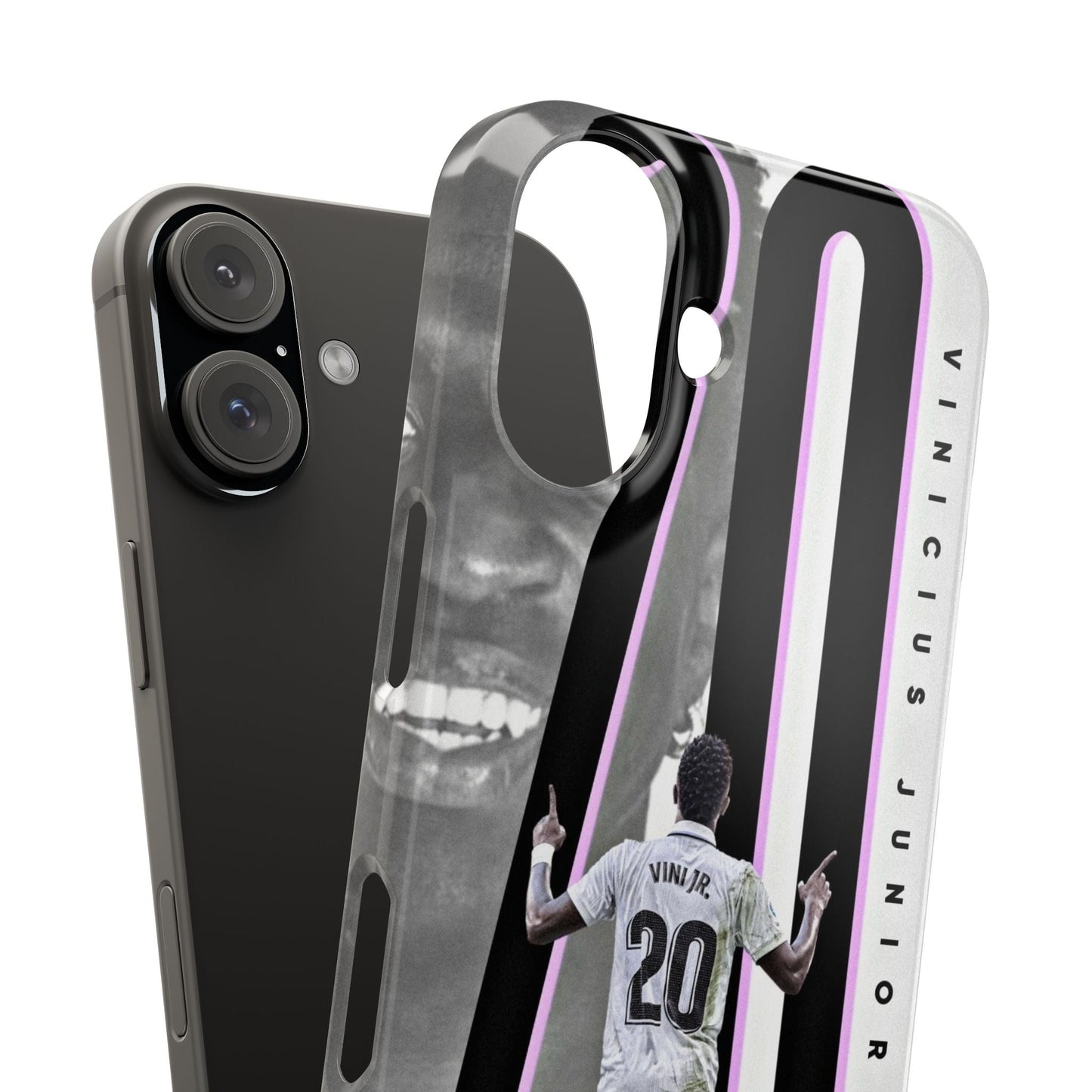 Vinicius Junior Slim Phone Case, Soccer Fan Accessory, Personalized Gift, Sports Merchandise, Unique Phone Cover - R - DRESS