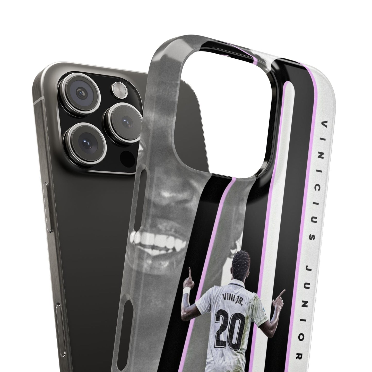 Vinicius Junior Slim Phone Case, Soccer Fan Accessory, Personalized Gift, Sports Merchandise, Unique Phone Cover - R - DRESS