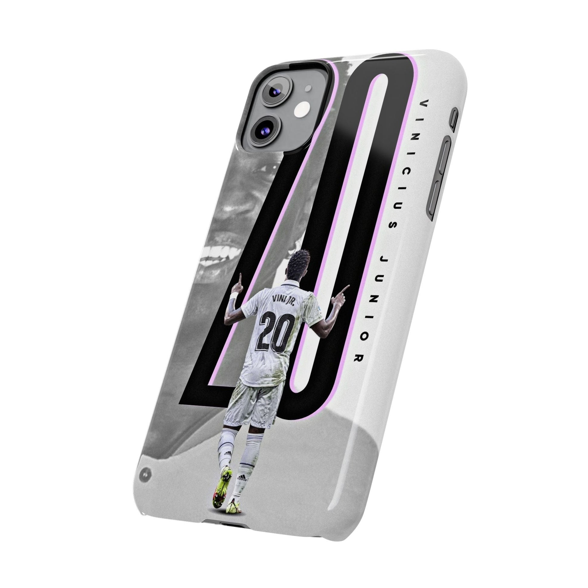 Vinicius Junior Slim Phone Case, Soccer Fan Accessory, Personalized Gift, Sports Merchandise, Unique Phone Cover - R - DRESS