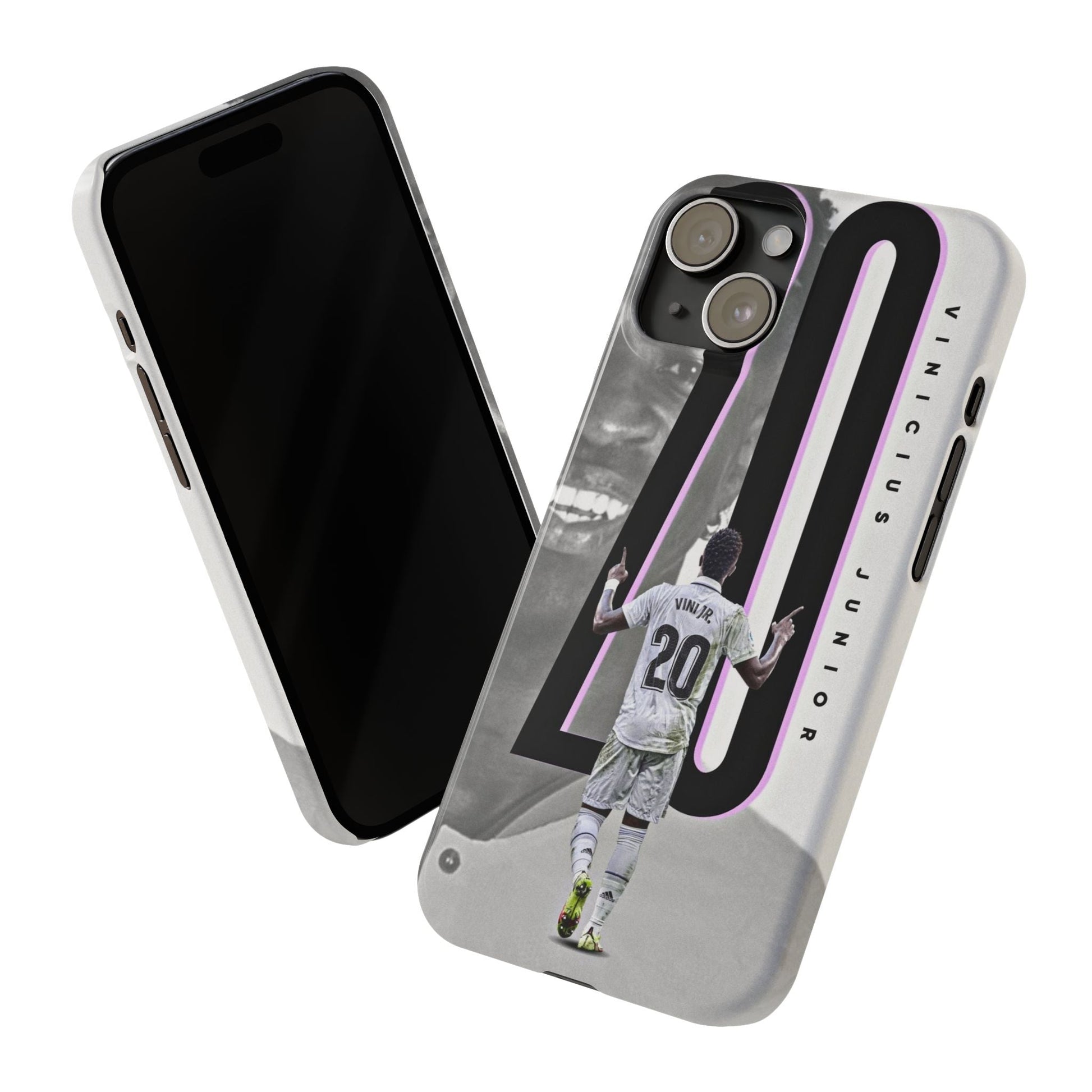Vinicius Junior Slim Phone Case, Soccer Fan Accessory, Personalized Gift, Sports Merchandise, Unique Phone Cover - R - DRESS
