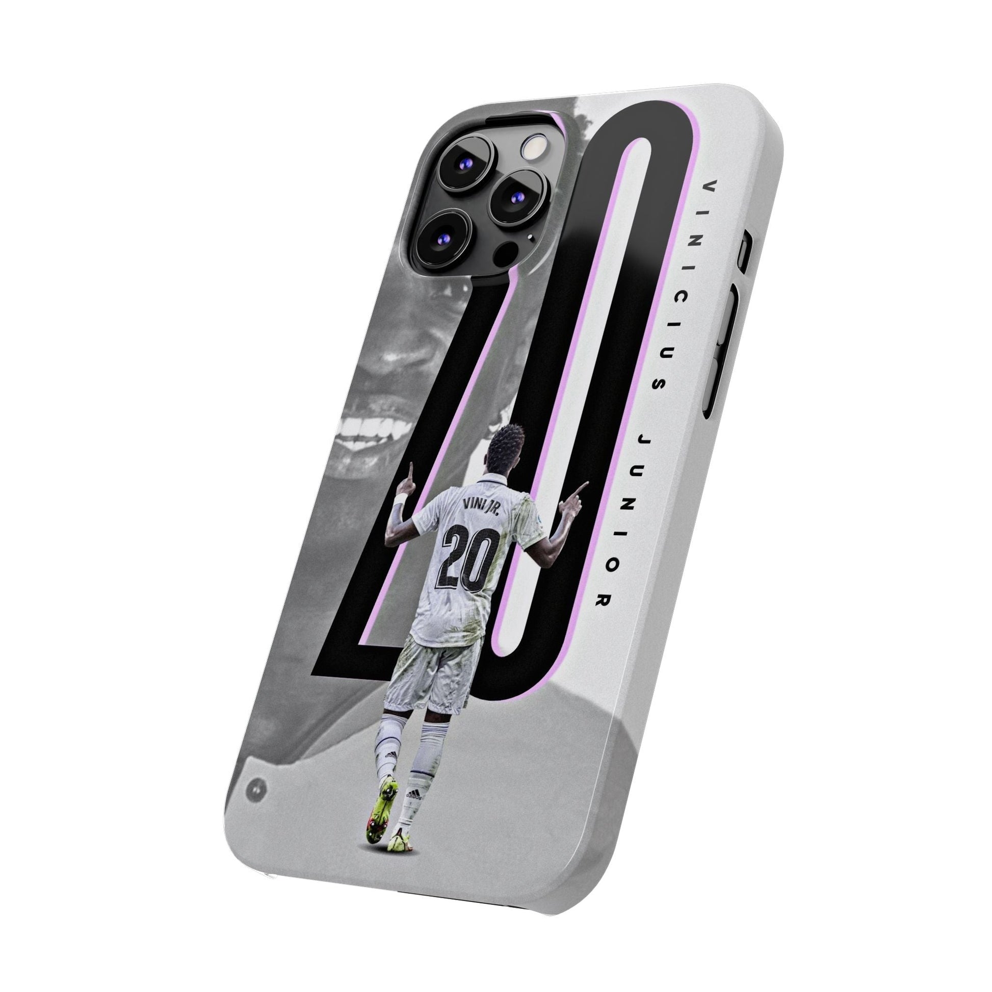 Vinicius Junior Slim Phone Case, Soccer Fan Accessory, Personalized Gift, Sports Merchandise, Unique Phone Cover - R - DRESS