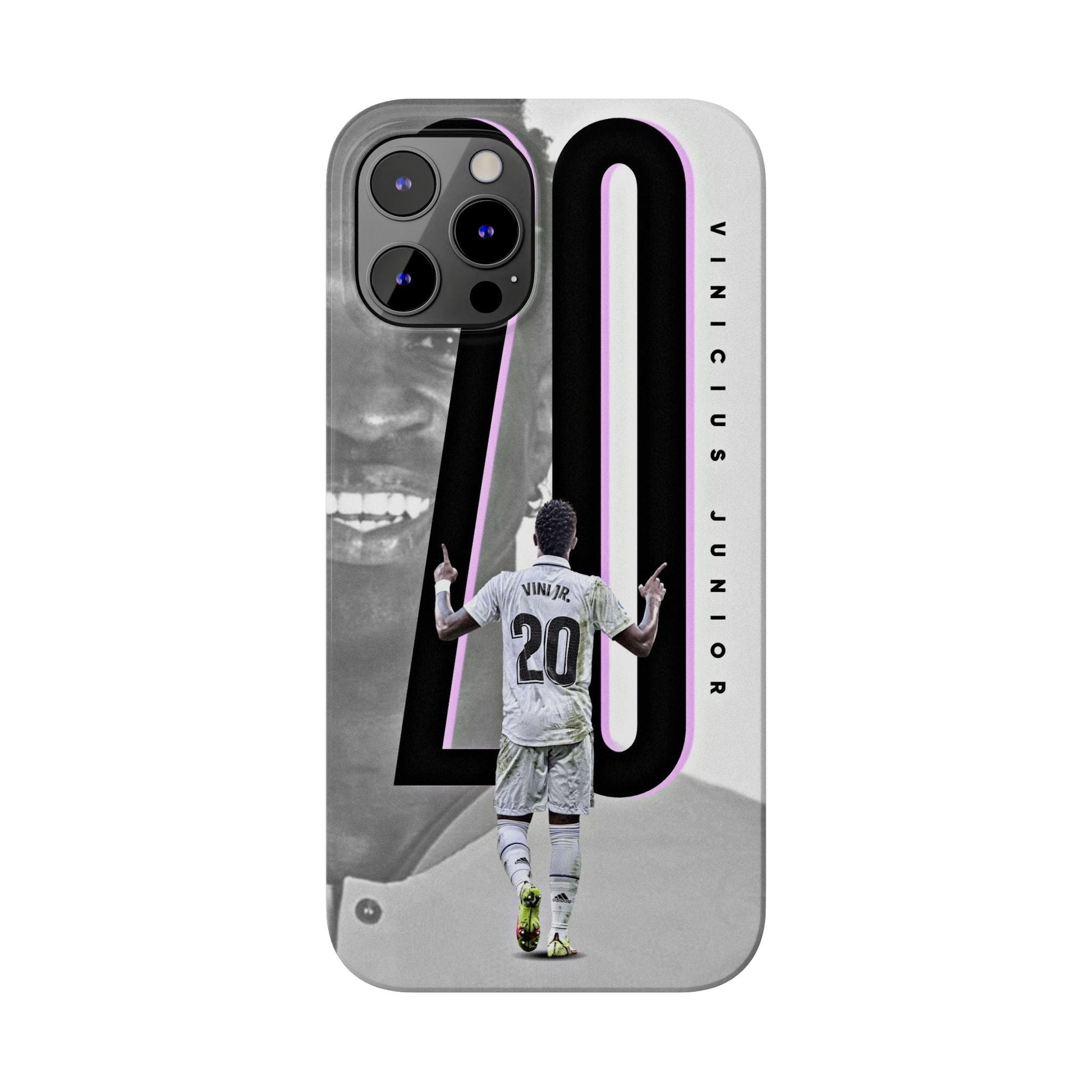 Vinicius Junior Slim Phone Case, Soccer Fan Accessory, Personalized Gift, Sports Merchandise, Unique Phone Cover - R - DRESS