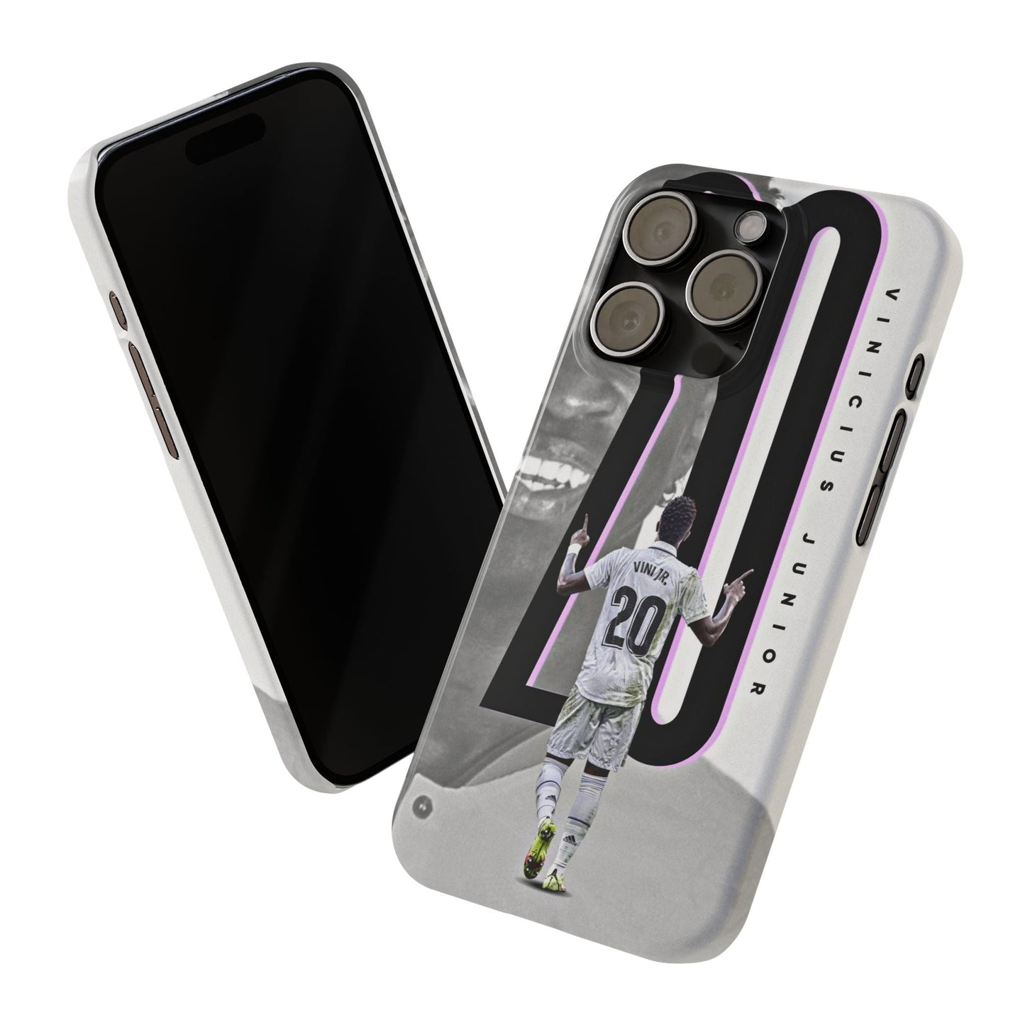 Vinicius Junior Slim Phone Case, Soccer Fan Accessory, Personalized Gift, Sports Merchandise, Unique Phone Cover - R - DRESS