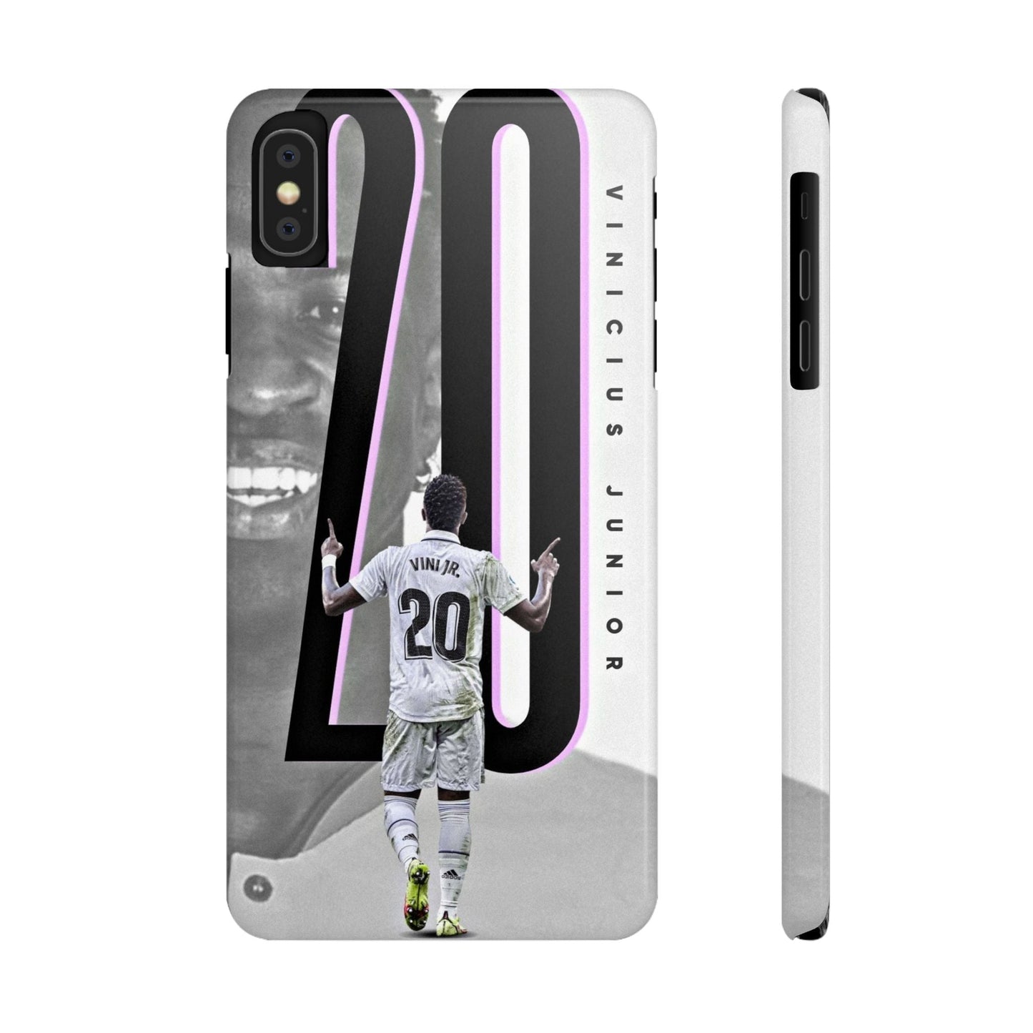 Vinicius Junior Slim Phone Case, Soccer Fan Accessory, Personalized Gift, Sports Merchandise, Unique Phone Cover - R - DRESS