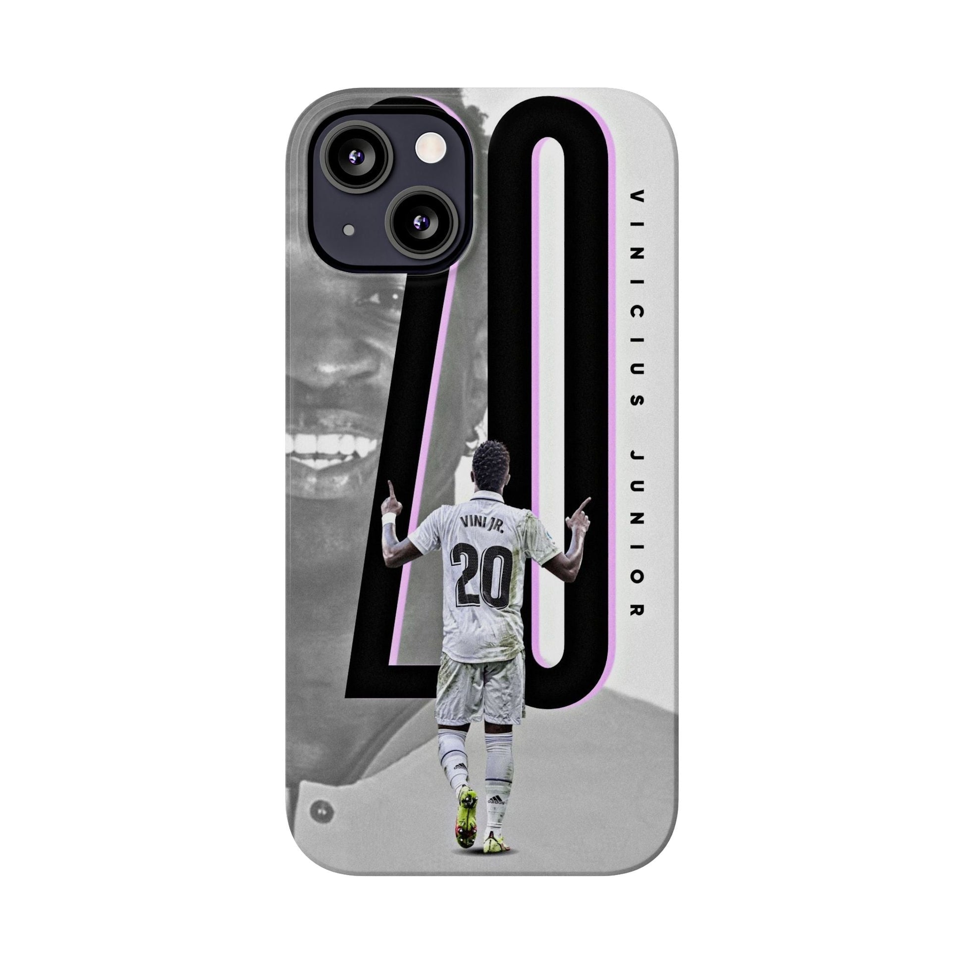 Vinicius Junior Slim Phone Case, Soccer Fan Accessory, Personalized Gift, Sports Merchandise, Unique Phone Cover - R - DRESS