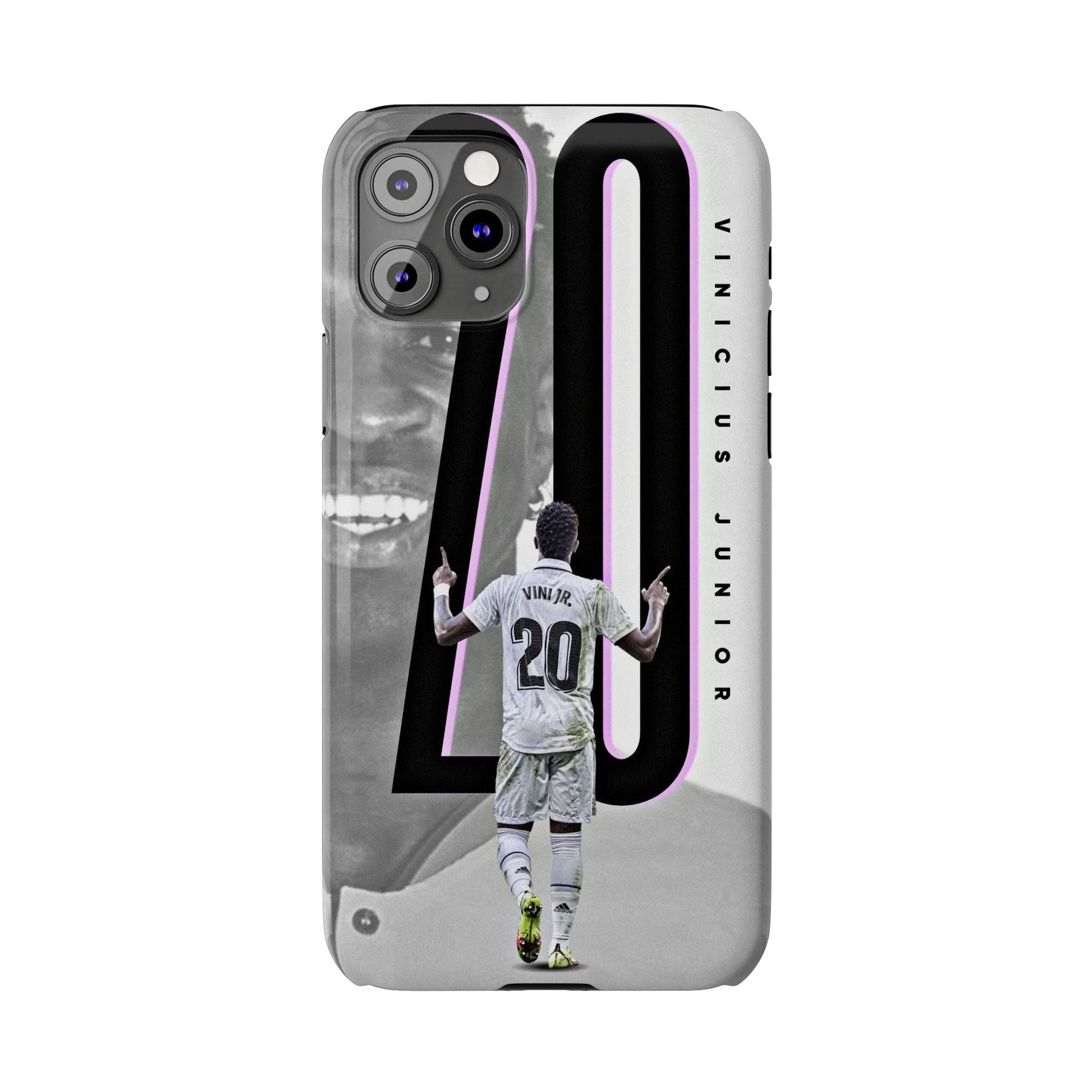 Vinicius Junior Slim Phone Case, Soccer Fan Accessory, Personalized Gift, Sports Merchandise, Unique Phone Cover - R - DRESS