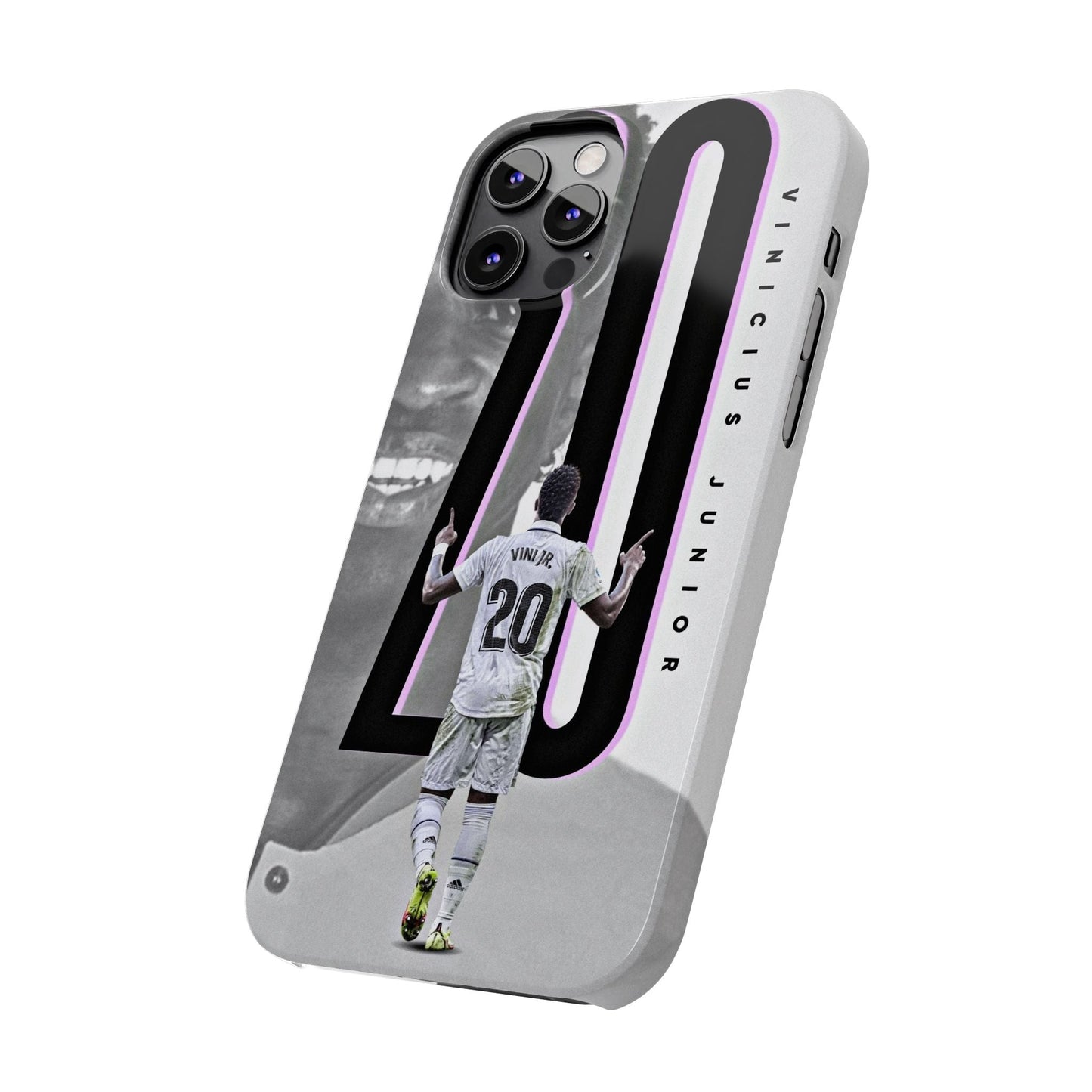 Vinicius Junior Slim Phone Case, Soccer Fan Accessory, Personalized Gift, Sports Merchandise, Unique Phone Cover - R - DRESS