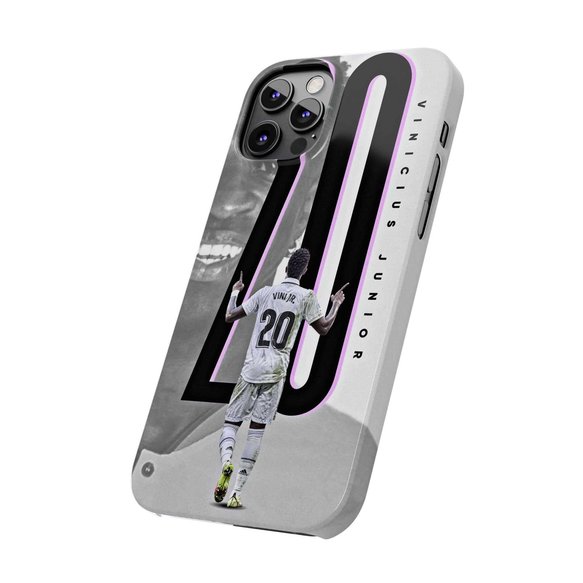 Vinicius Junior Slim Phone Case, Soccer Fan Accessory, Personalized Gift, Sports Merchandise, Unique Phone Cover - R - DRESS