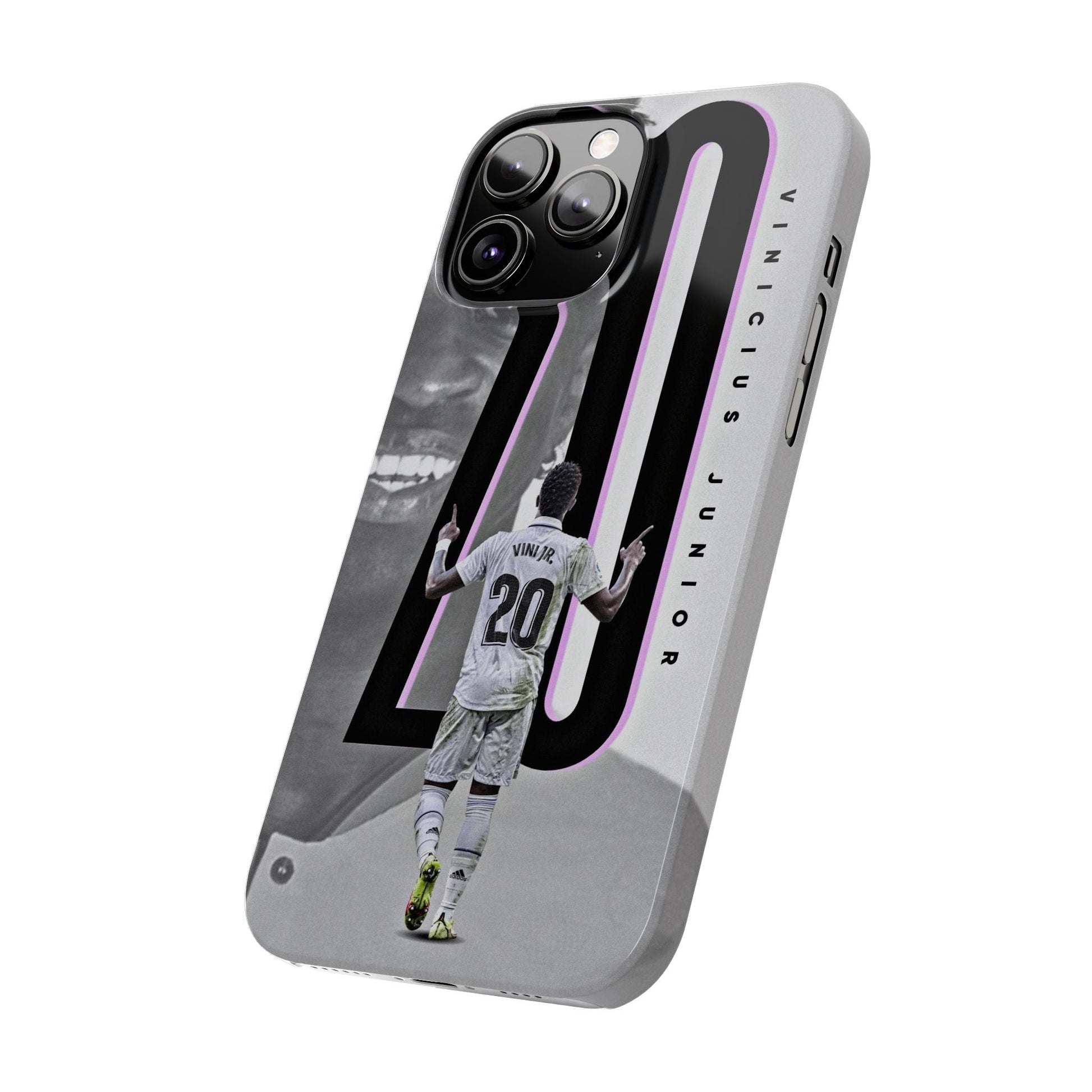 Vinicius Junior Slim Phone Case, Soccer Fan Accessory, Personalized Gift, Sports Merchandise, Unique Phone Cover - R - DRESS