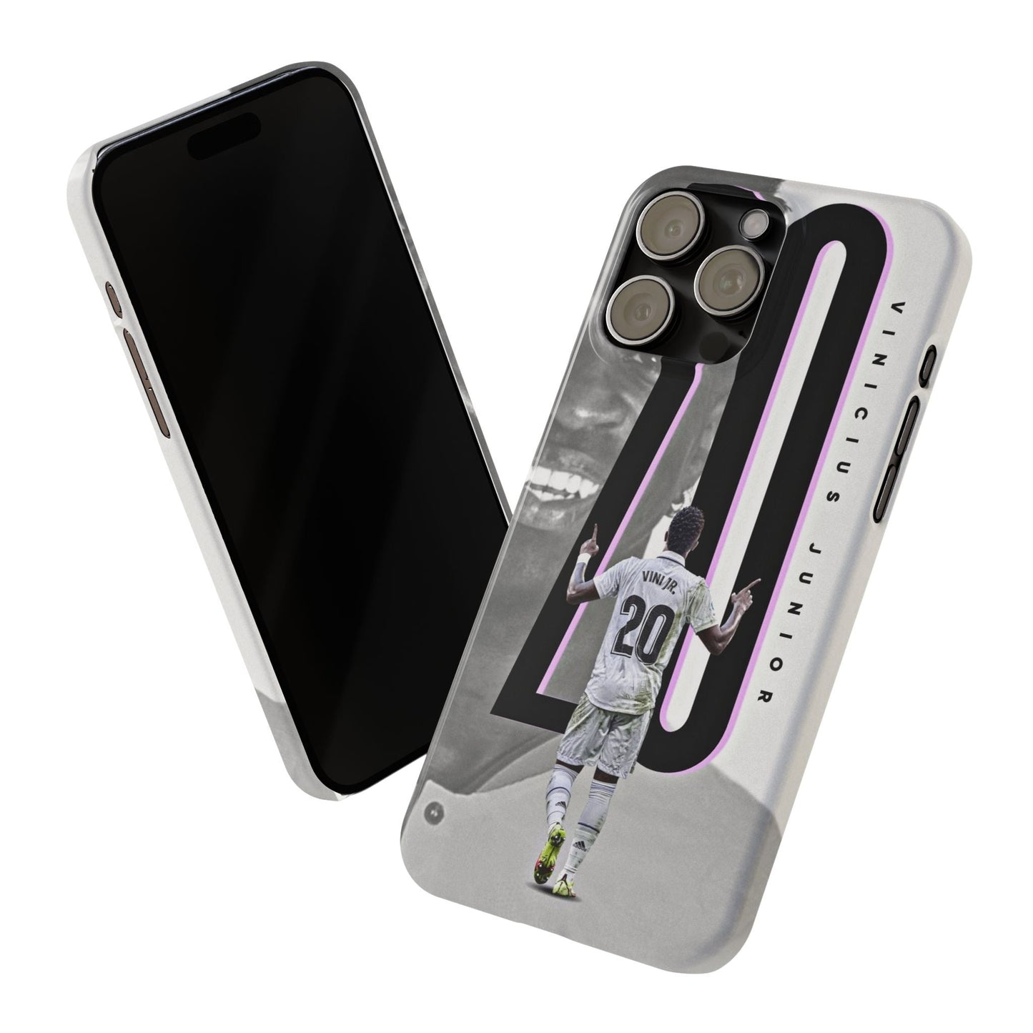 Vinicius Junior Slim Phone Case, Soccer Fan Accessory, Personalized Gift, Sports Merchandise, Unique Phone Cover - R - DRESS
