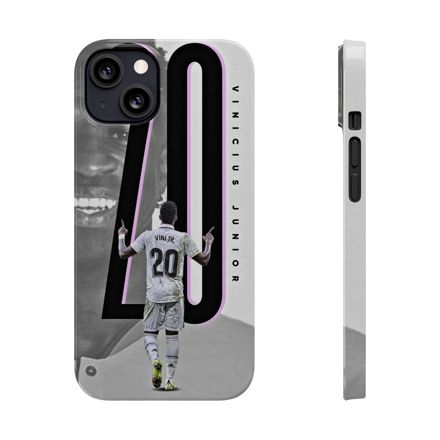 Vinicius Junior Slim Phone Case, Soccer Fan Accessory, Personalized Gift, Sports Merchandise, Unique Phone Cover - R - DRESS