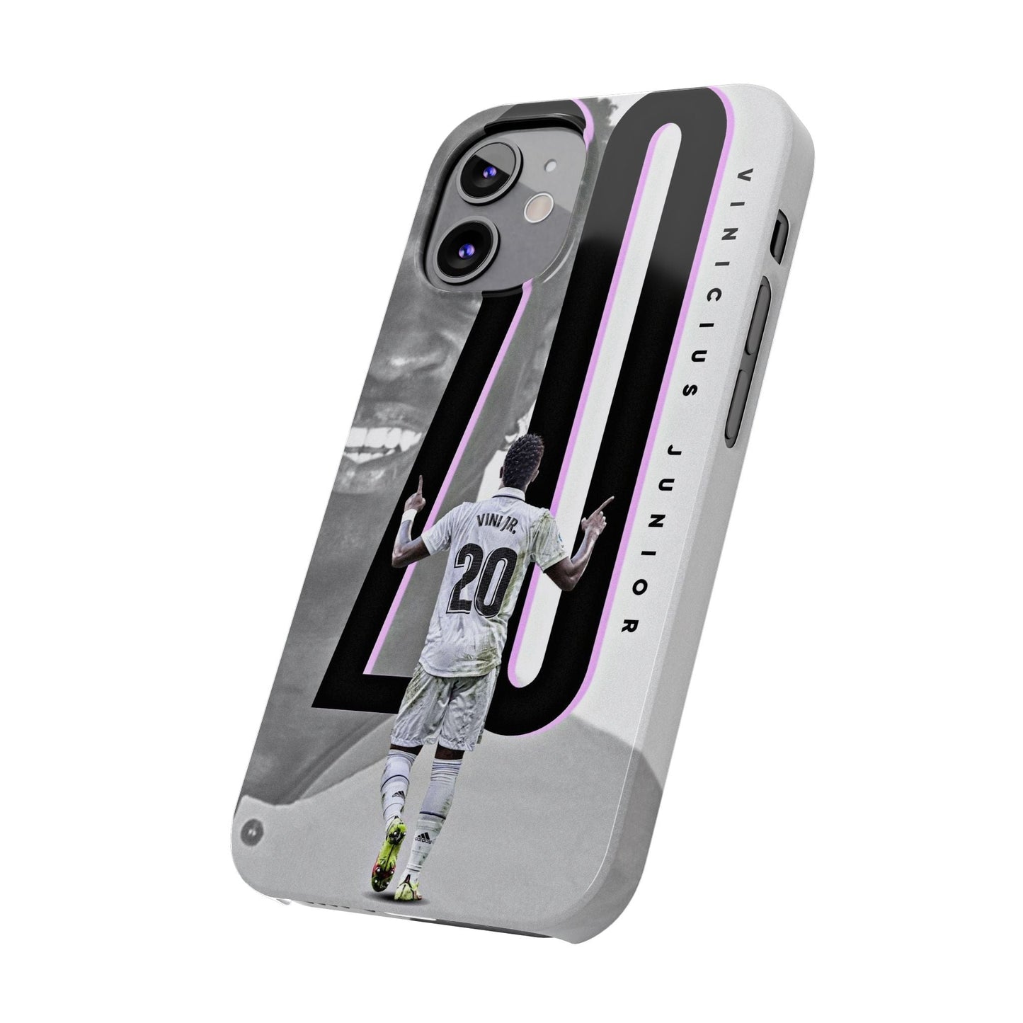Vinicius Junior Slim Phone Case, Soccer Fan Accessory, Personalized Gift, Sports Merchandise, Unique Phone Cover - R - DRESS