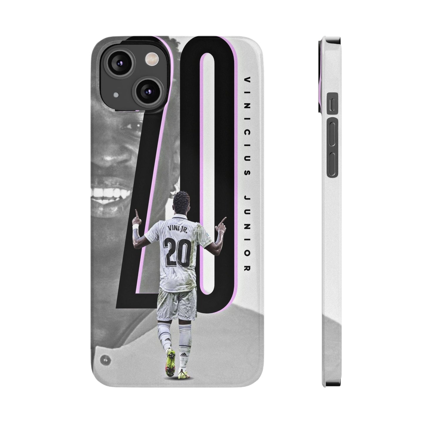 Vinicius Junior Slim Phone Case, Soccer Fan Accessory, Personalized Gift, Sports Merchandise, Unique Phone Cover - R - DRESS