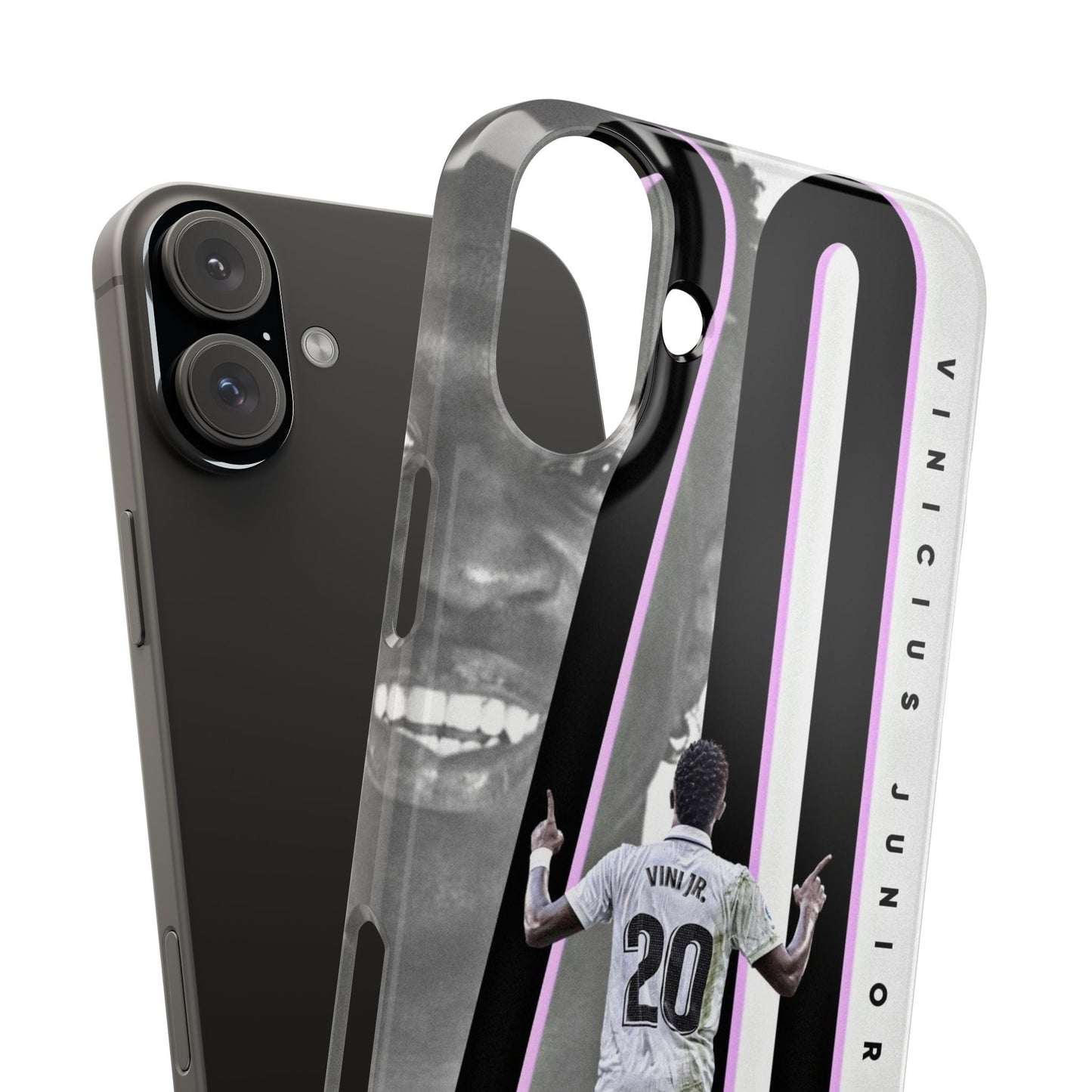 Vinicius Junior Slim Phone Case, Soccer Fan Accessory, Personalized Gift, Sports Merchandise, Unique Phone Cover - R - DRESS