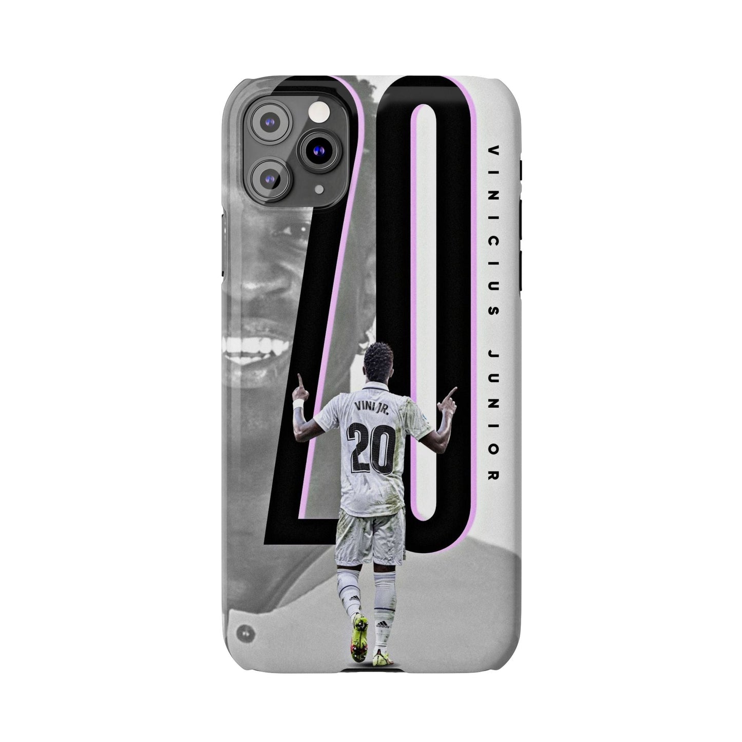 Vinicius Junior Slim Phone Case, Soccer Fan Accessory, Personalized Gift, Sports Merchandise, Unique Phone Cover - R - DRESS