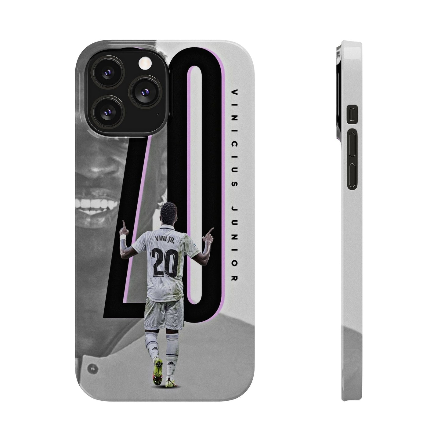 Vinicius Junior Slim Phone Case, Soccer Fan Accessory, Personalized Gift, Sports Merchandise, Unique Phone Cover - R - DRESS